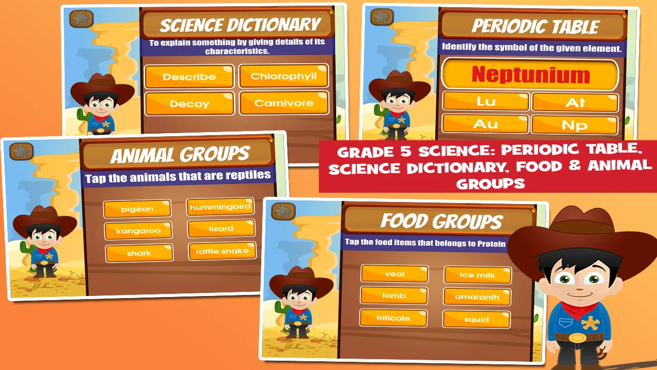 5th Grade Learning Games | Indus Appstore | Screenshot