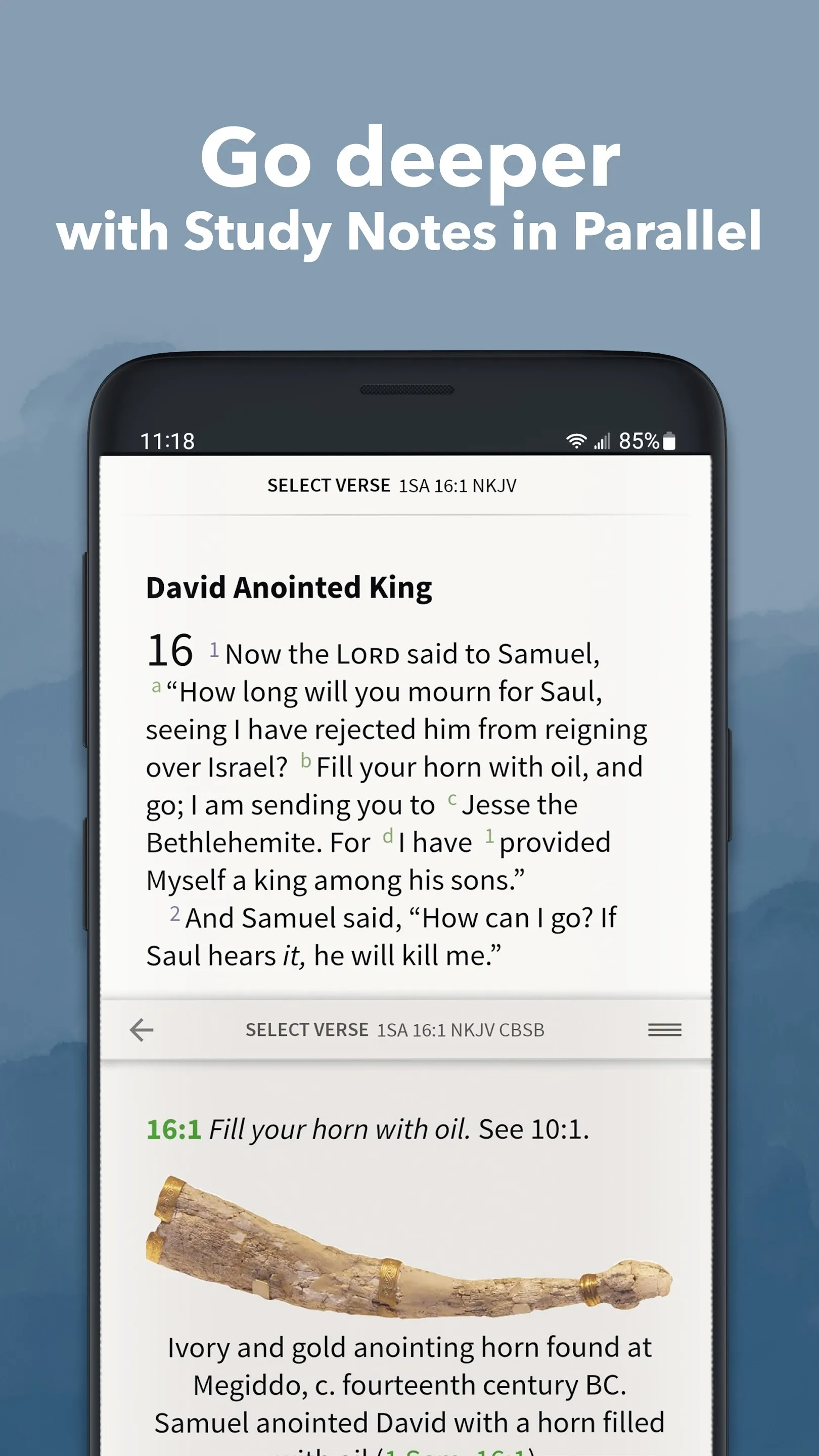 NKJV Bible App by Olive Tree | Indus Appstore | Screenshot