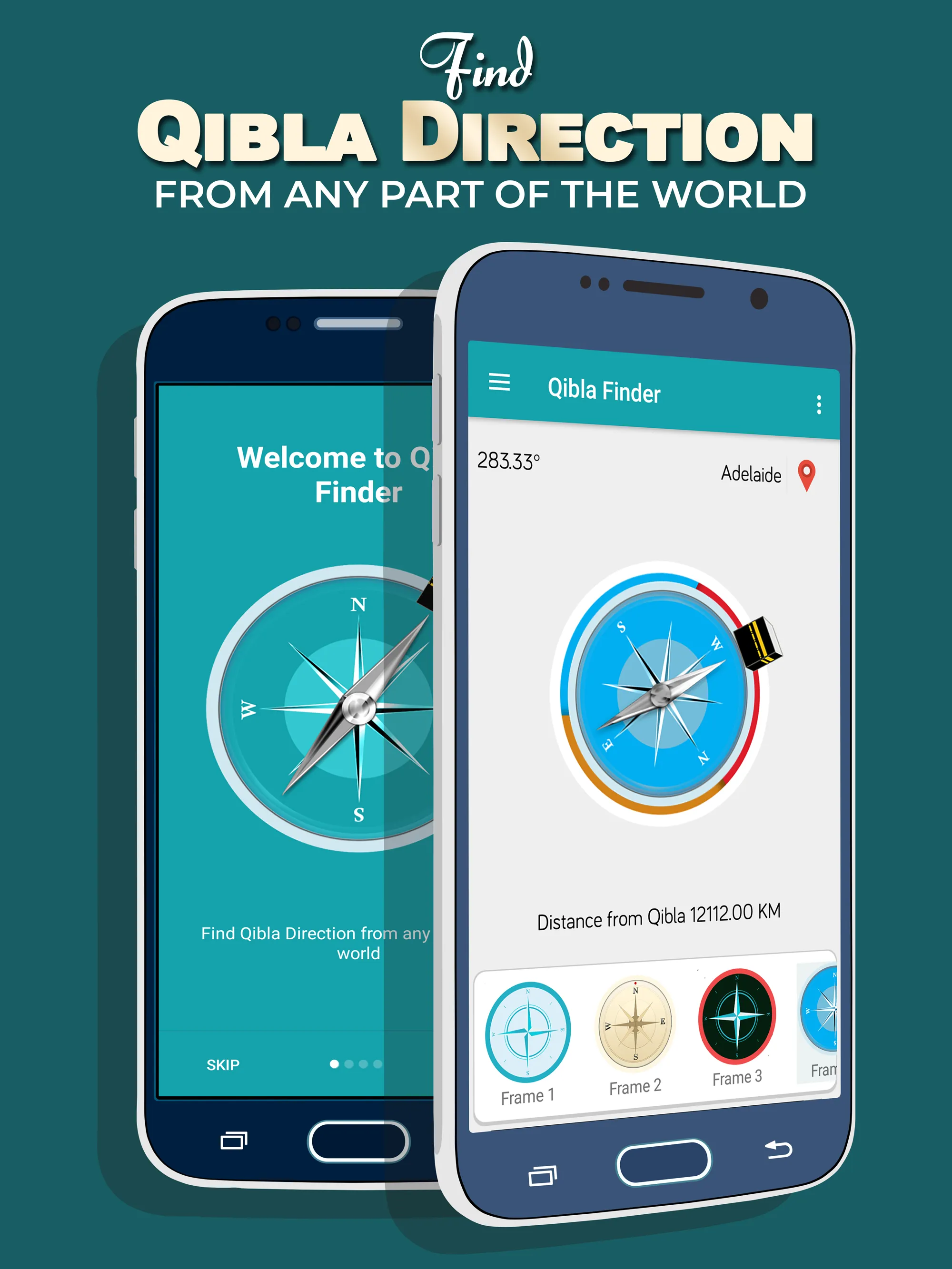 Qibla Direction Finder | Indus Appstore | Screenshot