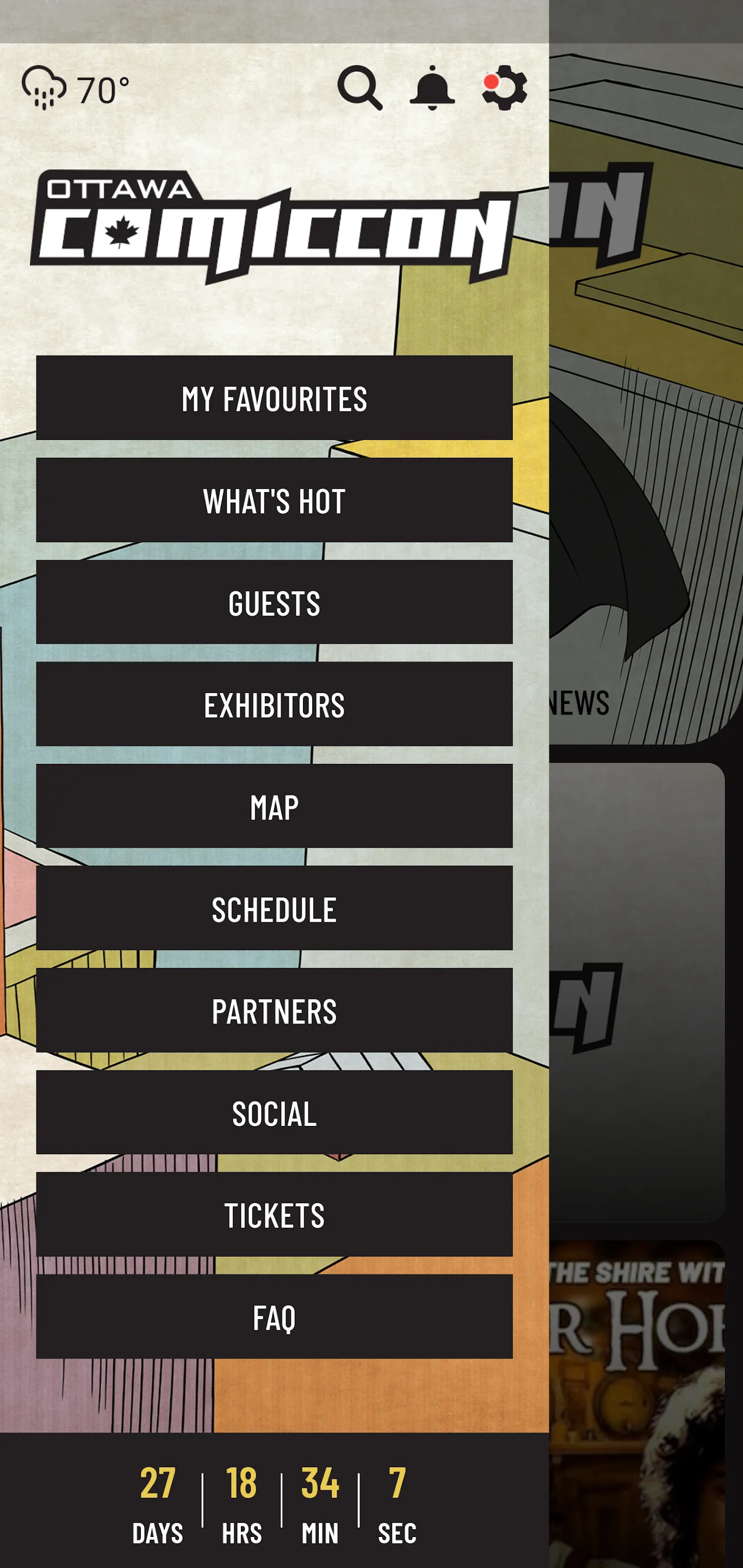 Ottawa Comiccon | Indus Appstore | Screenshot