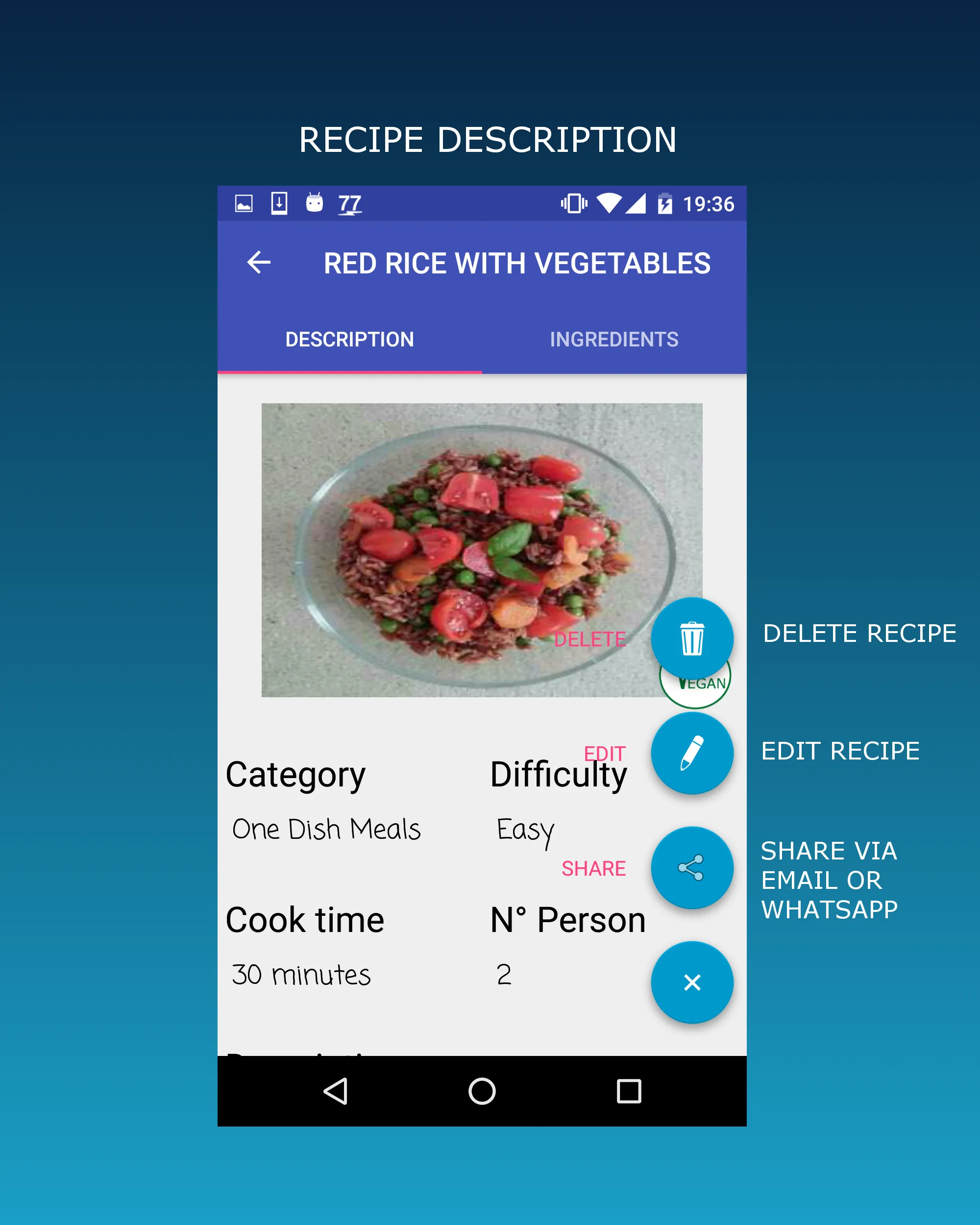 My Family Recipes | Indus Appstore | Screenshot