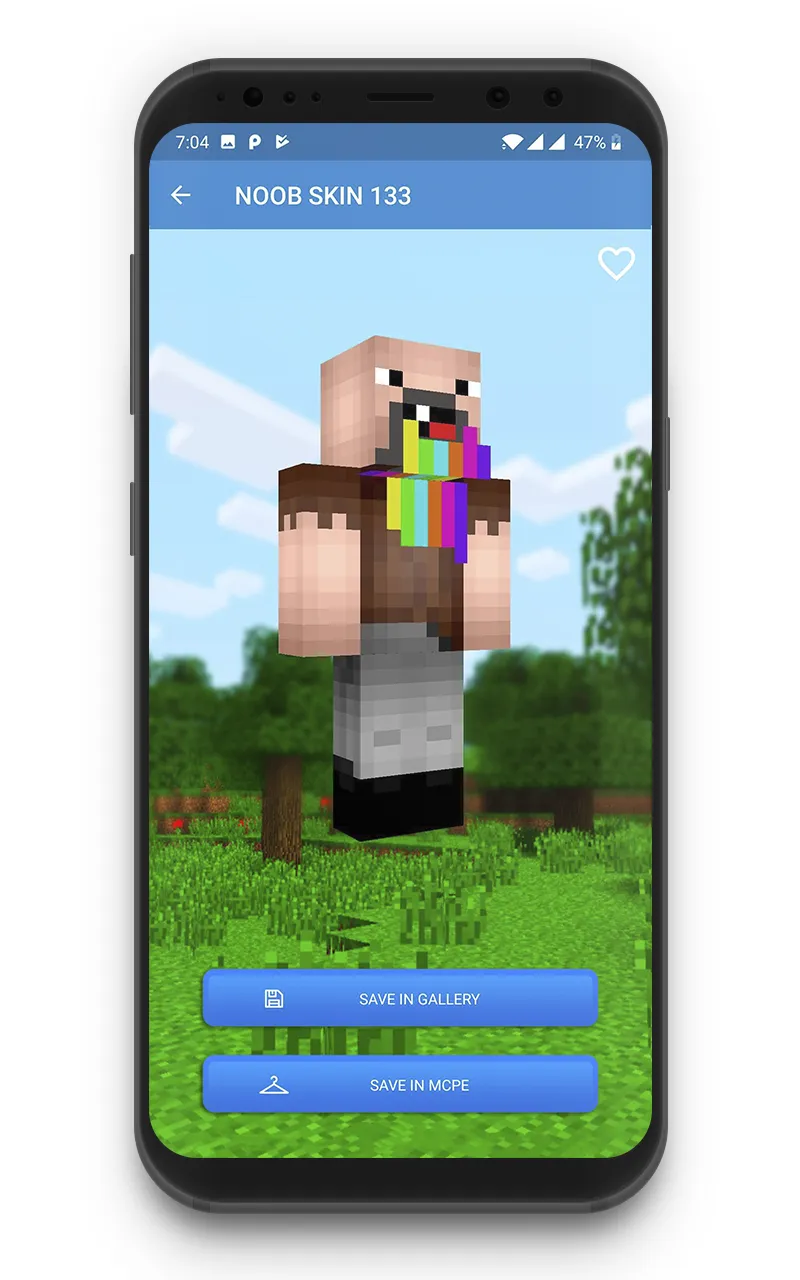 Noob Skins | Indus Appstore | Screenshot