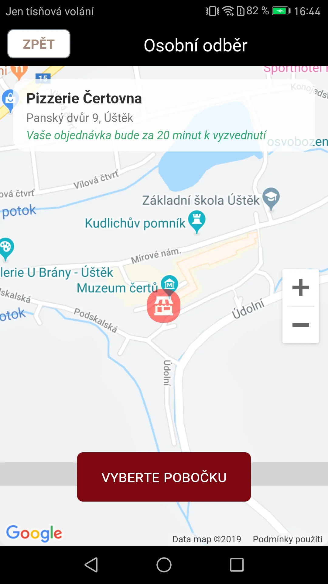 Pizzerie Čertovna Úštěk | Indus Appstore | Screenshot