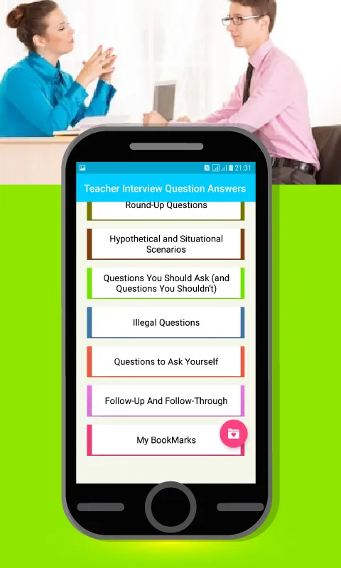 Teacher Interview Guide | Indus Appstore | Screenshot