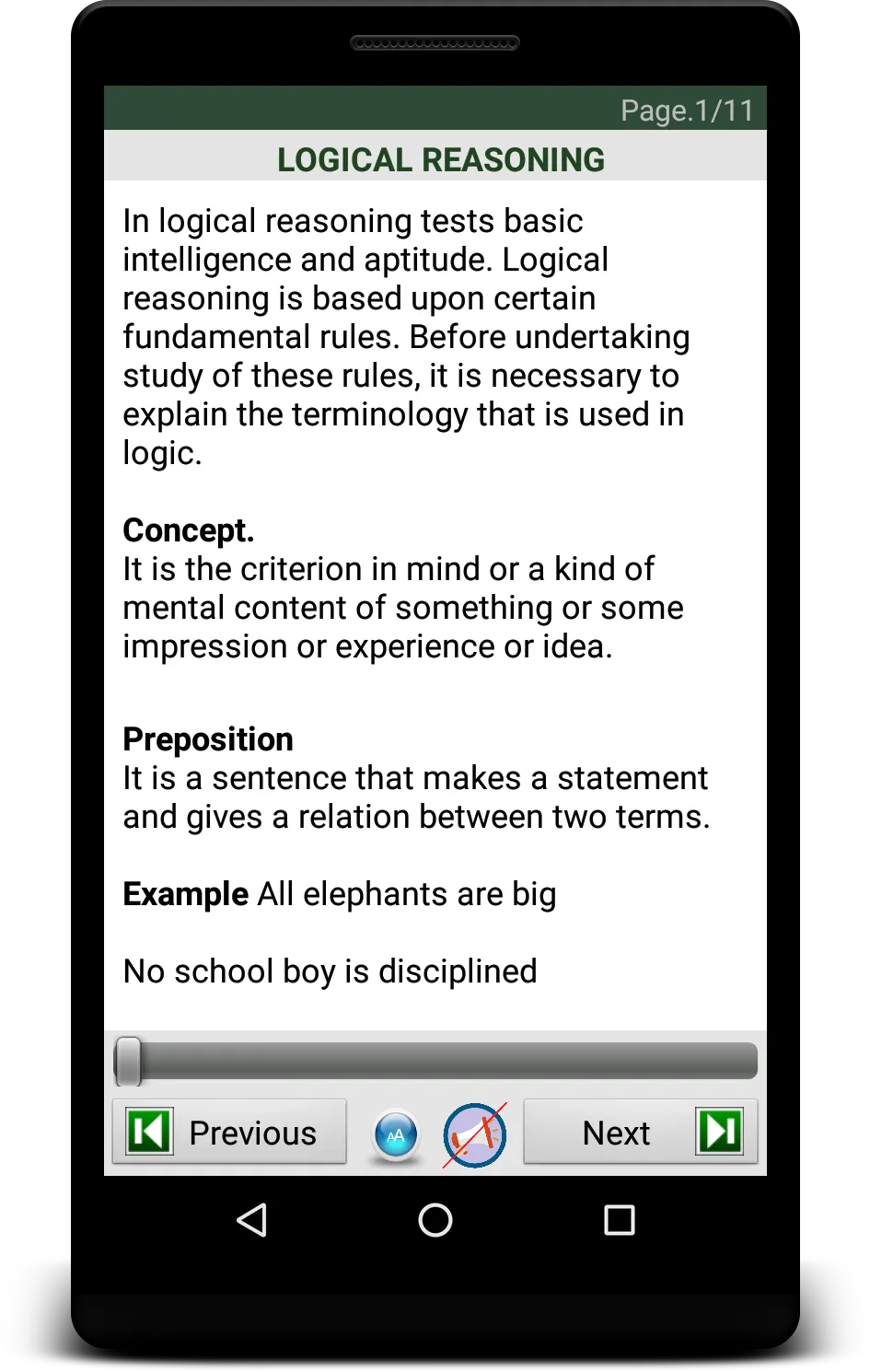 Nonverbal Reasoning (eBook) | Indus Appstore | Screenshot