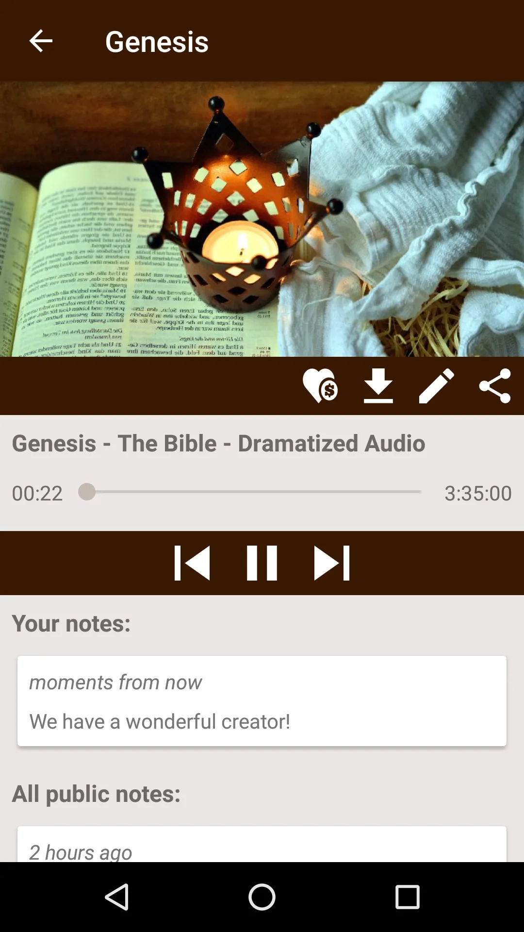 The Bible - Dramatized Audio | Indus Appstore | Screenshot