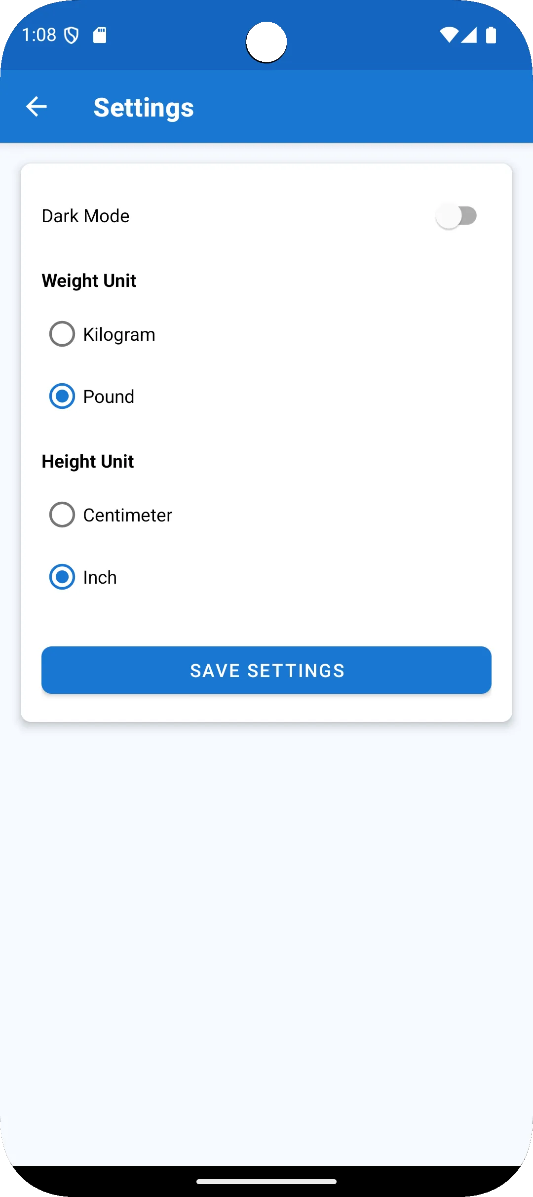 BMI Calculator & Trackers | Indus Appstore | Screenshot