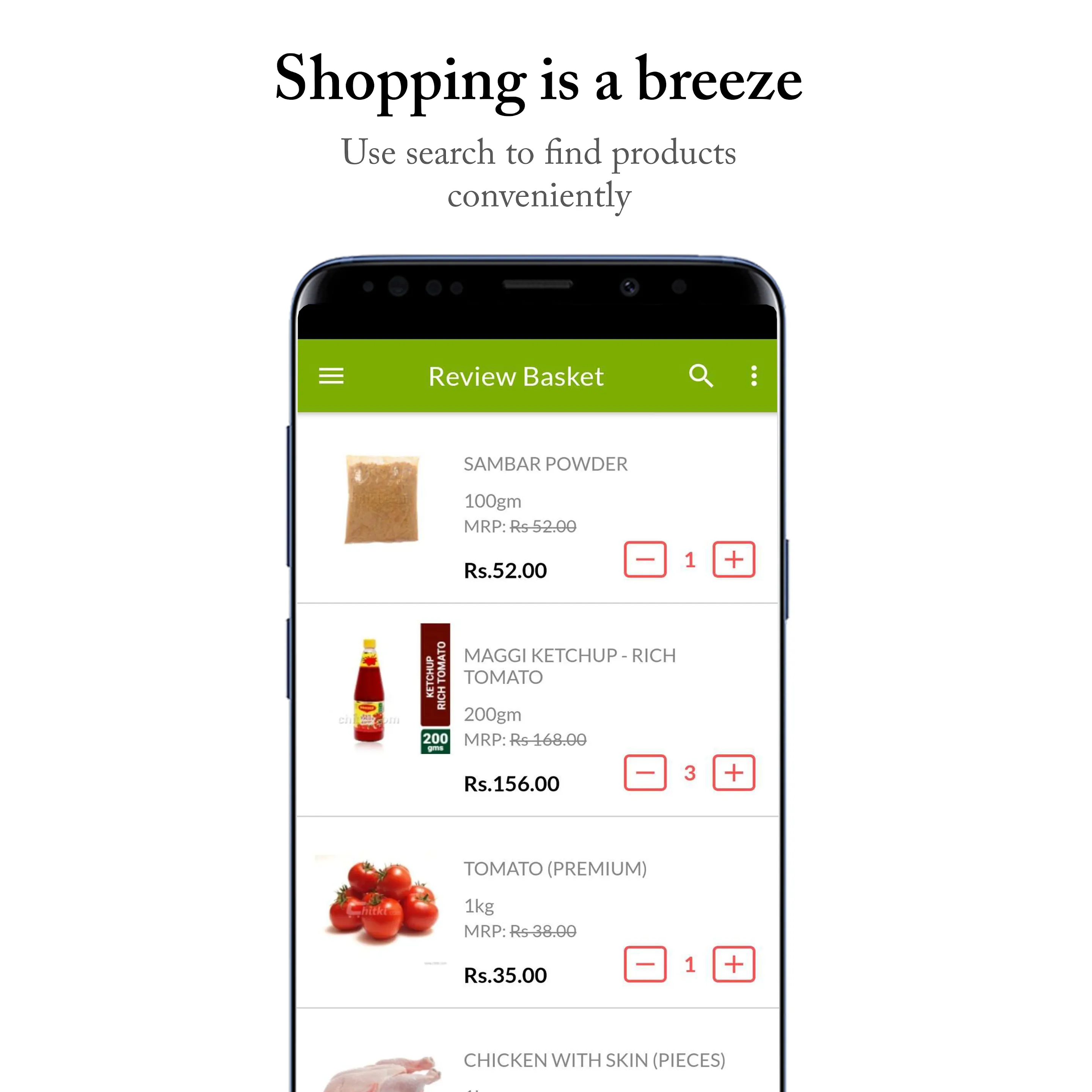 Chitki - Grocery Shopping | Indus Appstore | Screenshot