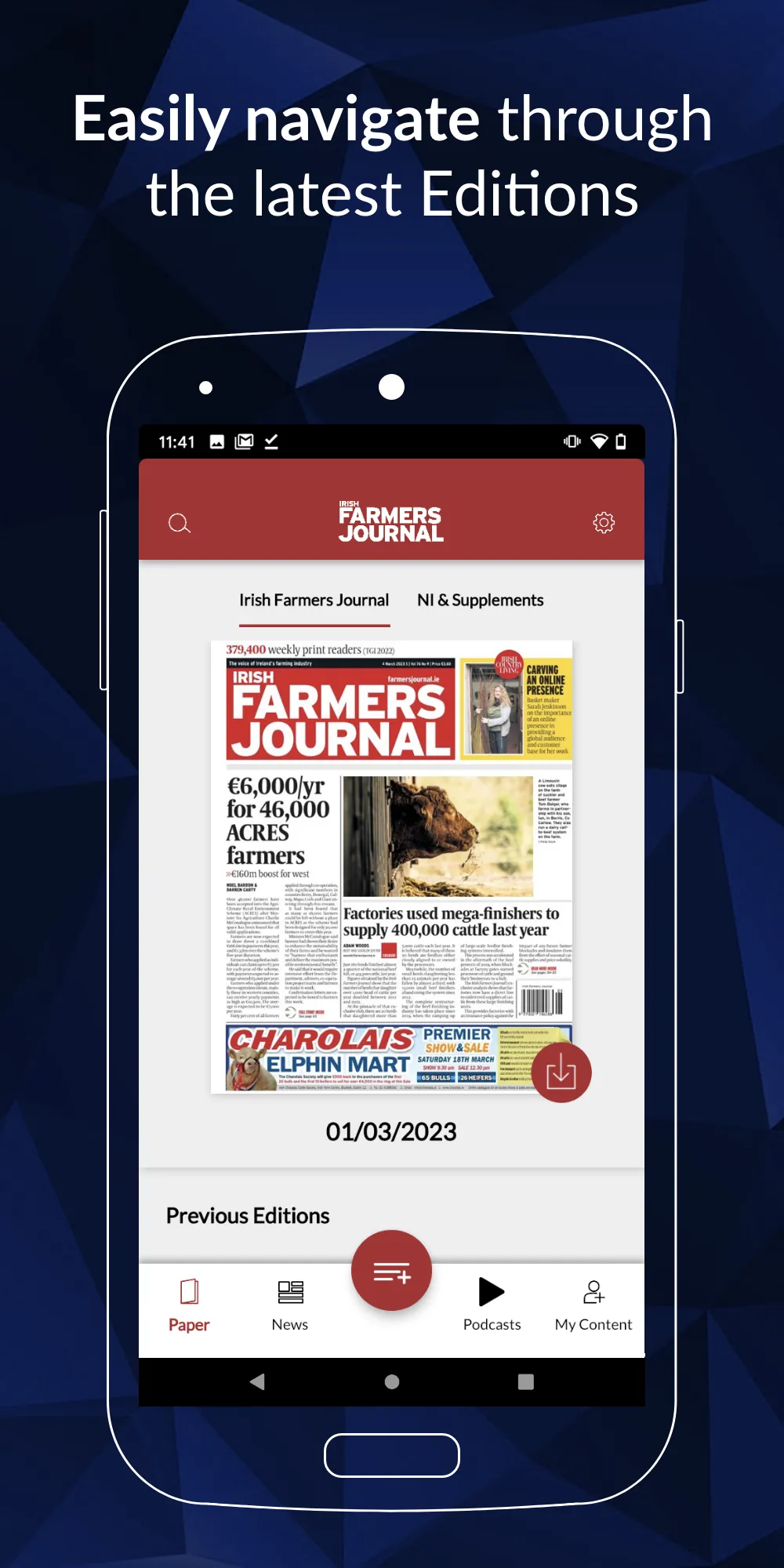 Irish Farmers Journal Live | Indus Appstore | Screenshot