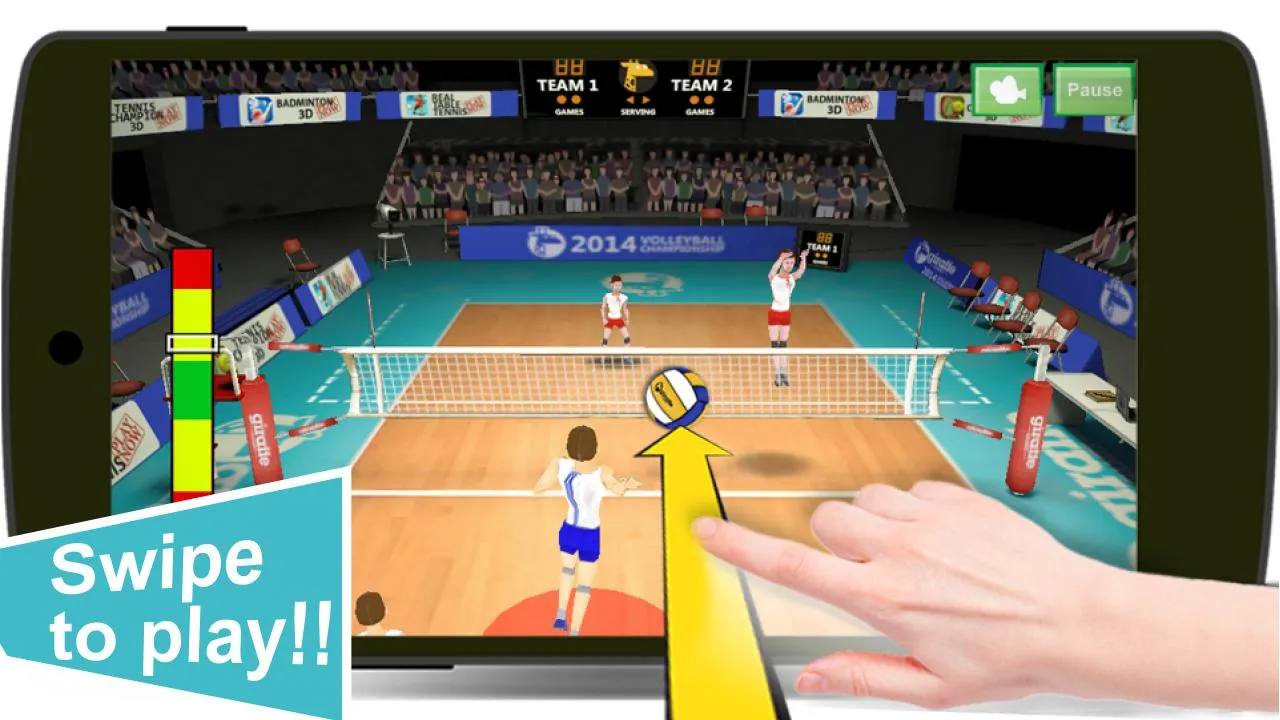 Volleyball Champions 3D - Onli | Indus Appstore | Screenshot