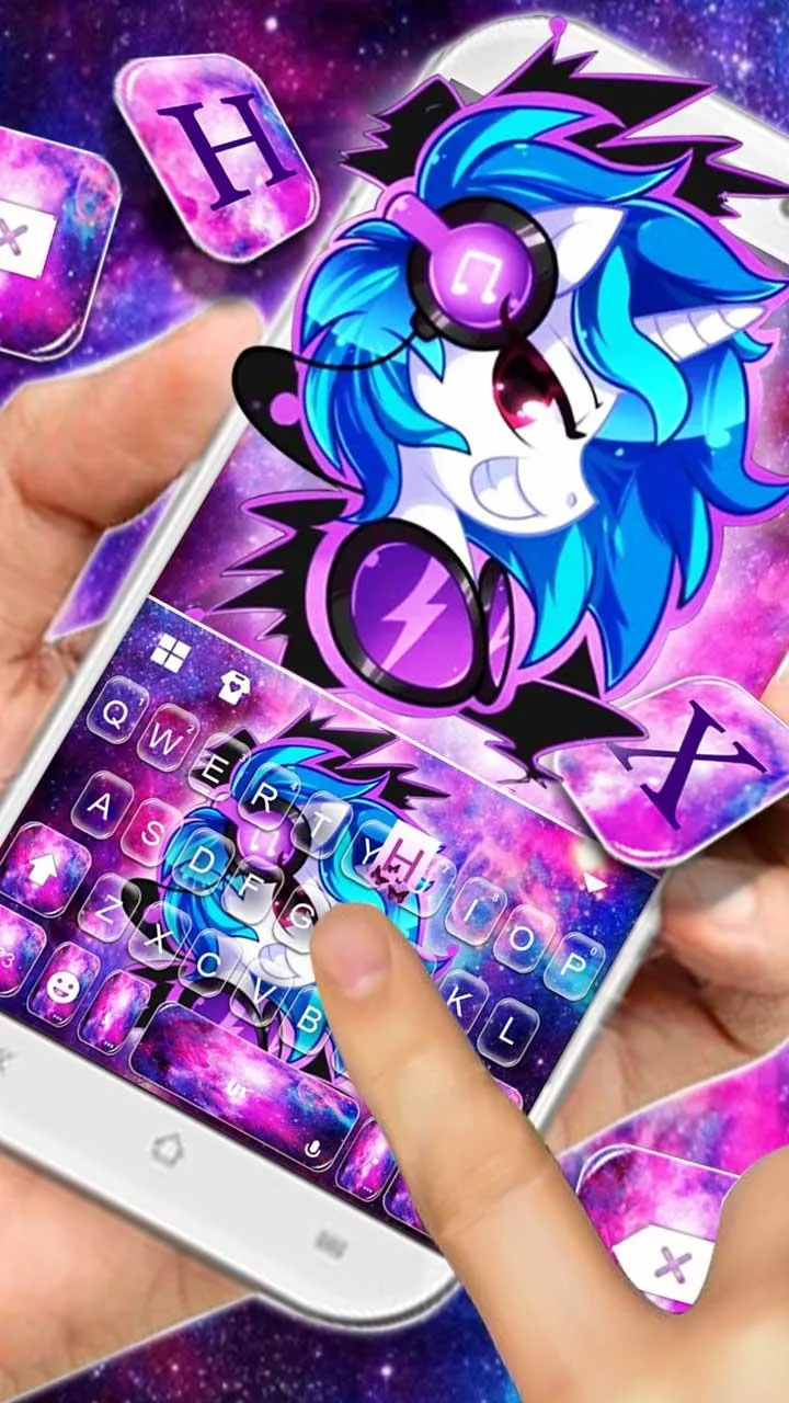 Cool Unicorn Monster Keyboard  | Indus Appstore | Screenshot