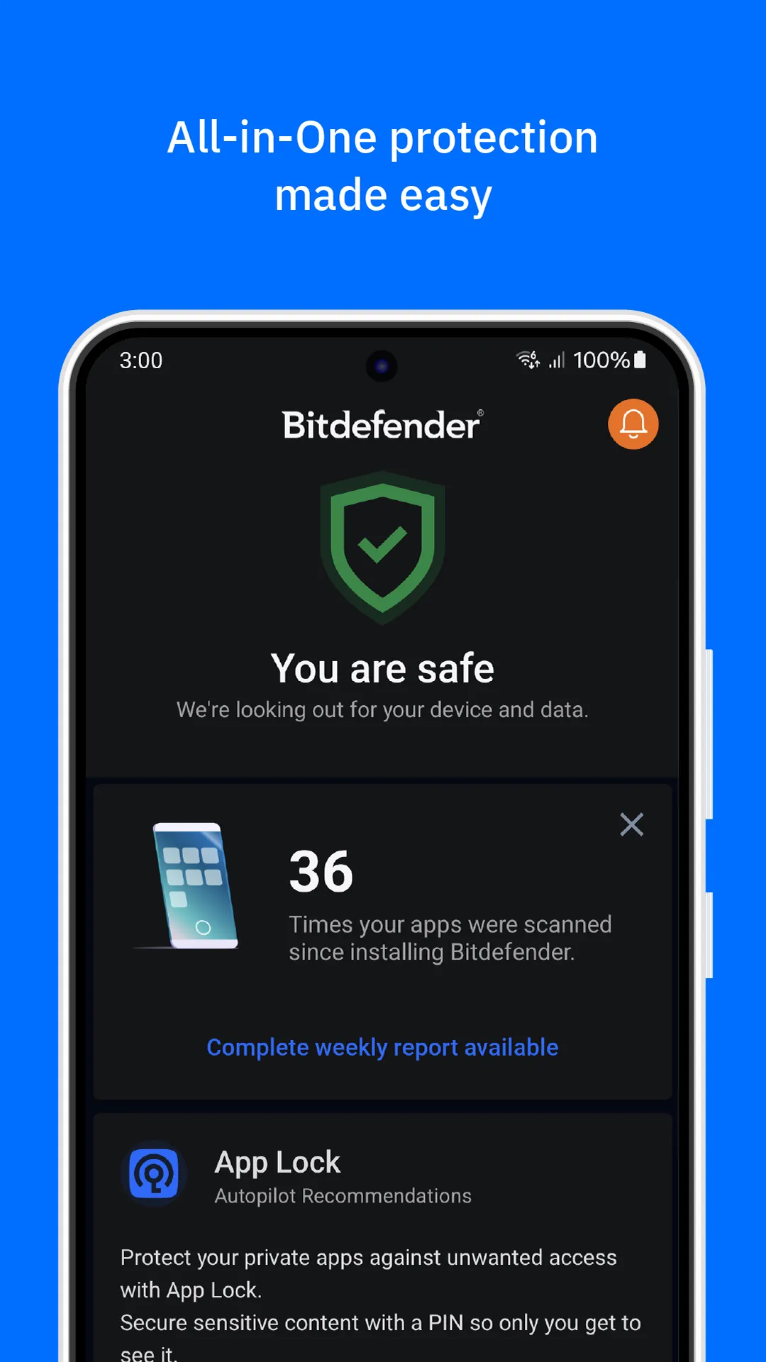 Bitdefender Mobile Security | Indus Appstore | Screenshot
