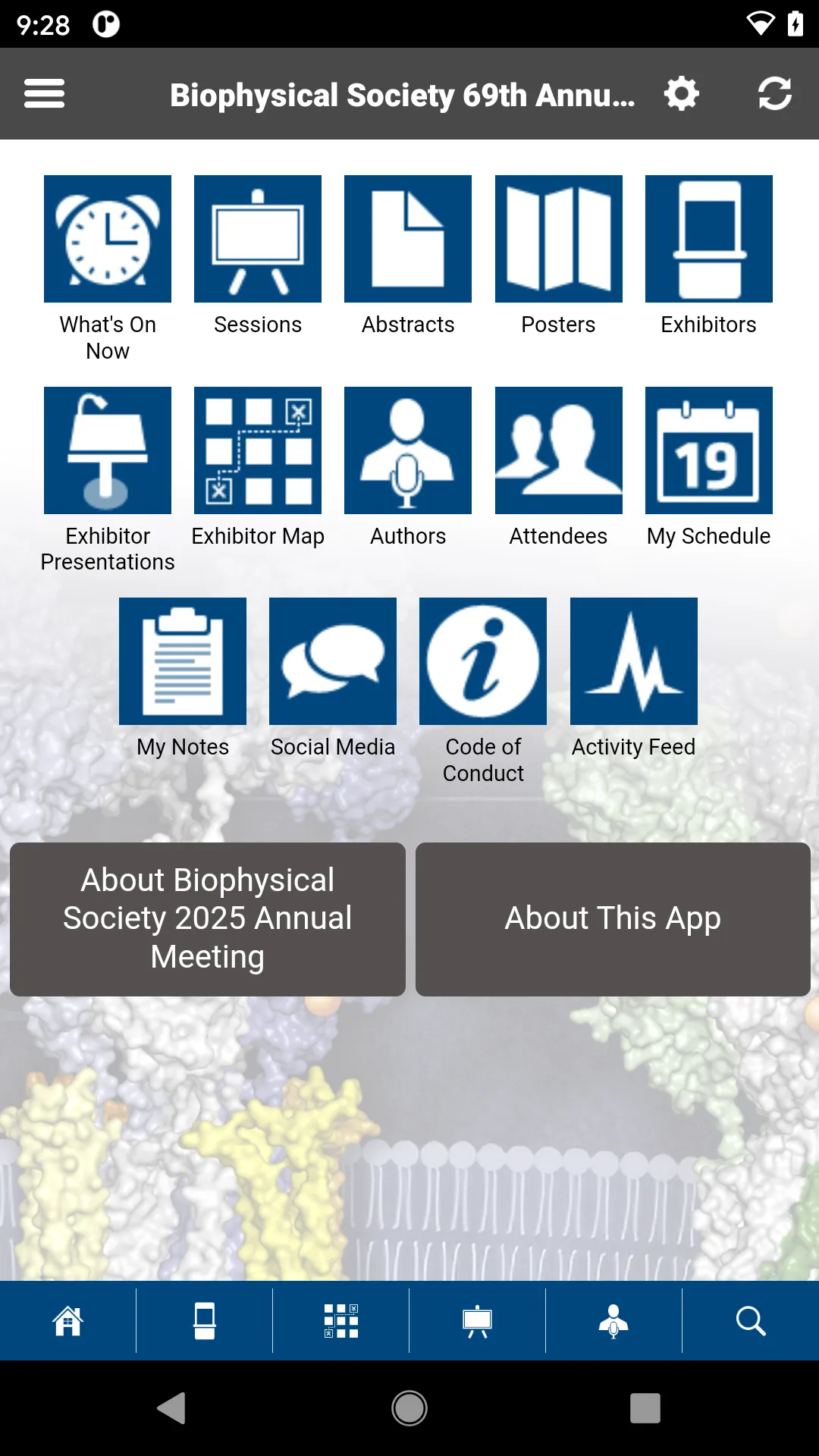 Biophysical Society Events | Indus Appstore | Screenshot