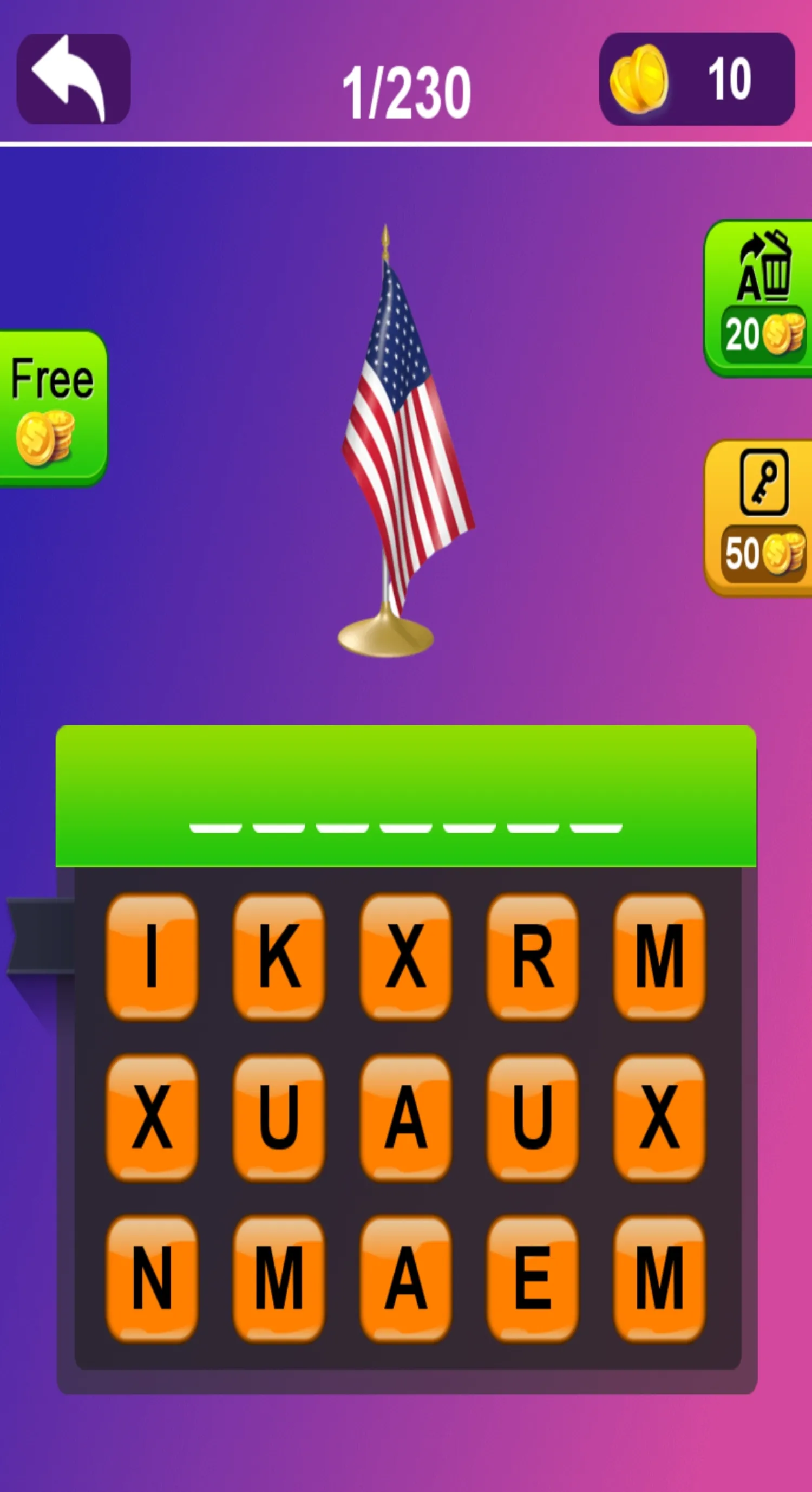 Kuis Bendera | Indus Appstore | Screenshot