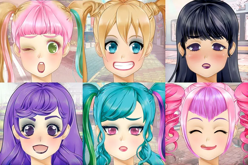 Anime Girl Avatar And Dress Up | Indus Appstore | Screenshot