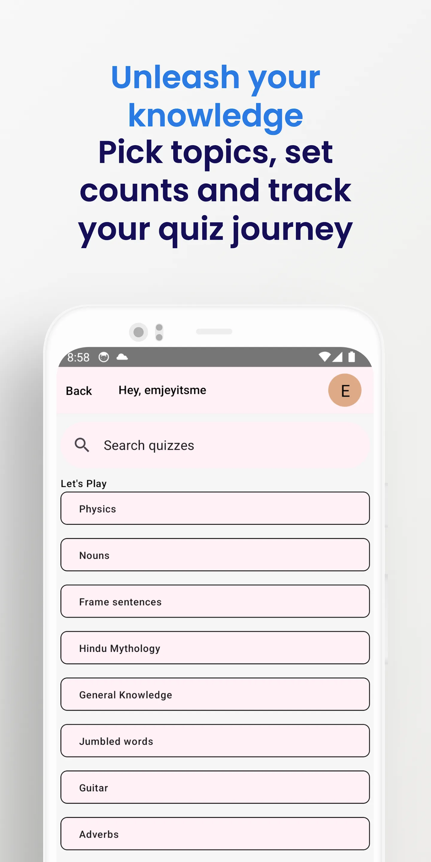 Simpli quiz | Indus Appstore | Screenshot