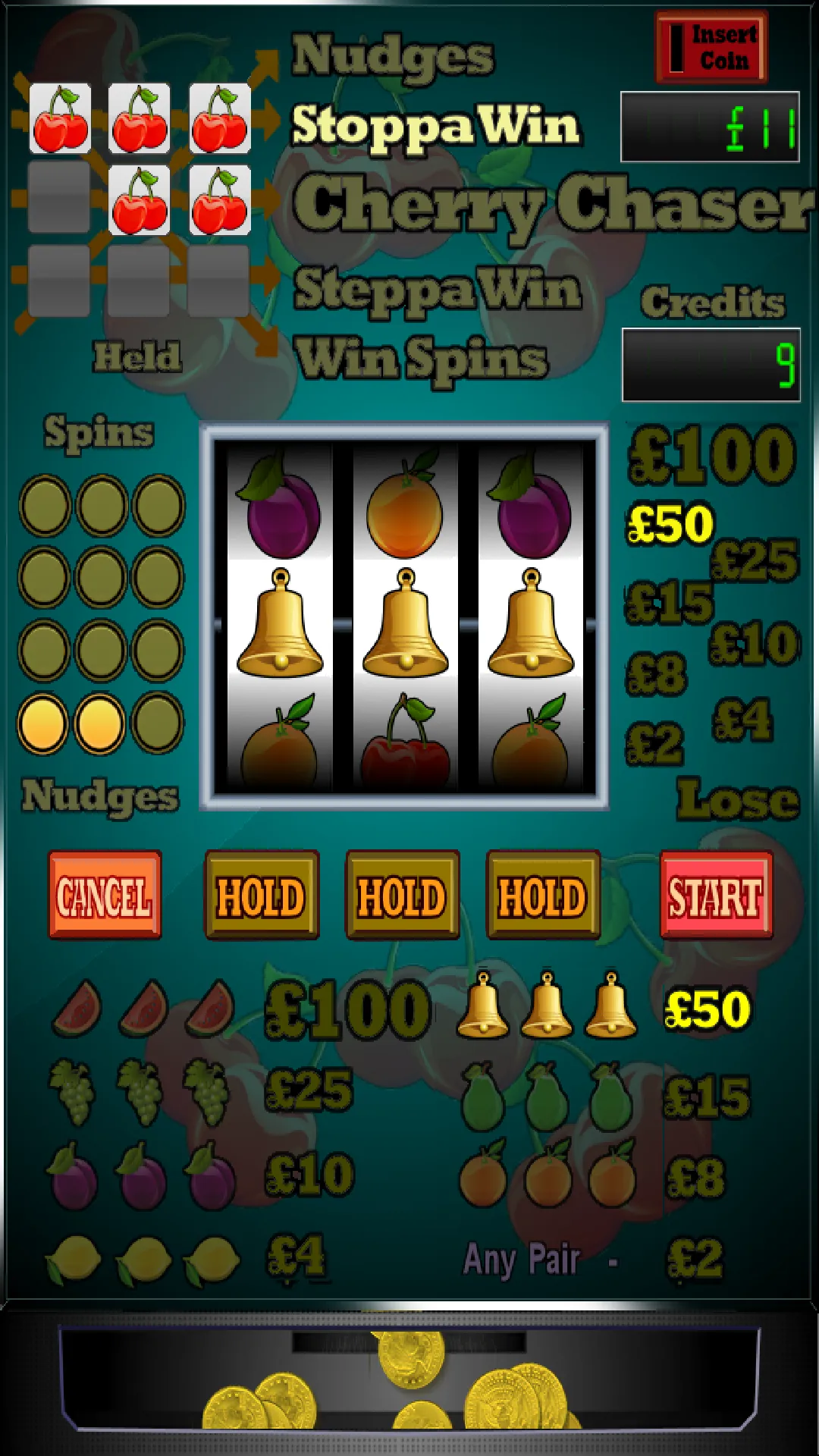 Cherry Chaser Slot Machine | Indus Appstore | Screenshot