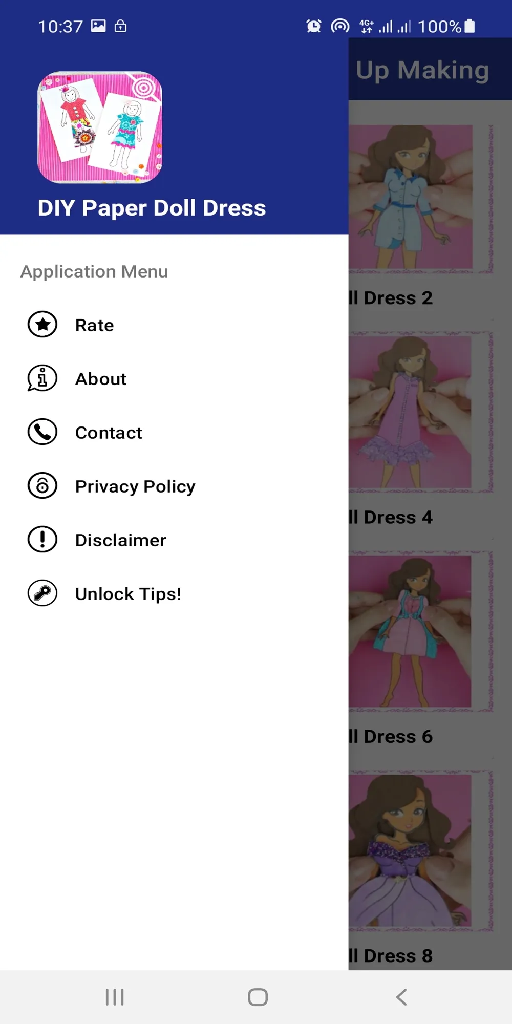 DIY Paper Doll Dress Up Making | Indus Appstore | Screenshot