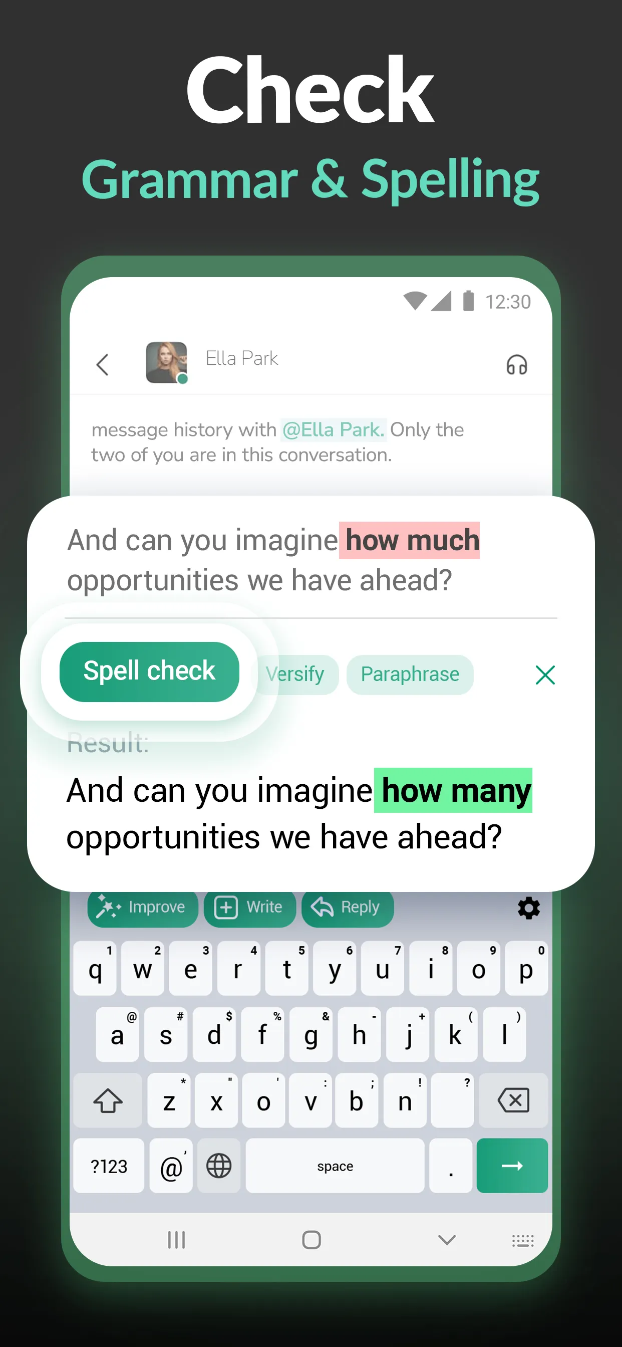 Keyboard AI Assistant: Writely | Indus Appstore | Screenshot