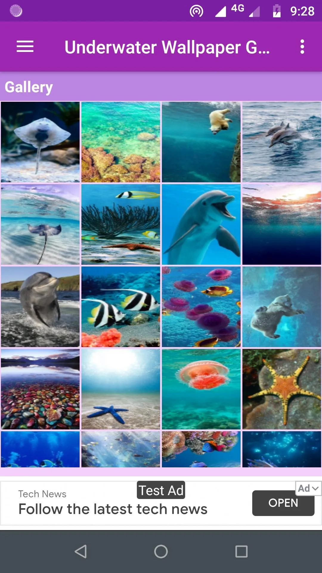 Underwater Wallpaper Gallery | Indus Appstore | Screenshot