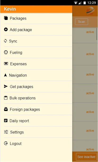 Courier Manager | Indus Appstore | Screenshot