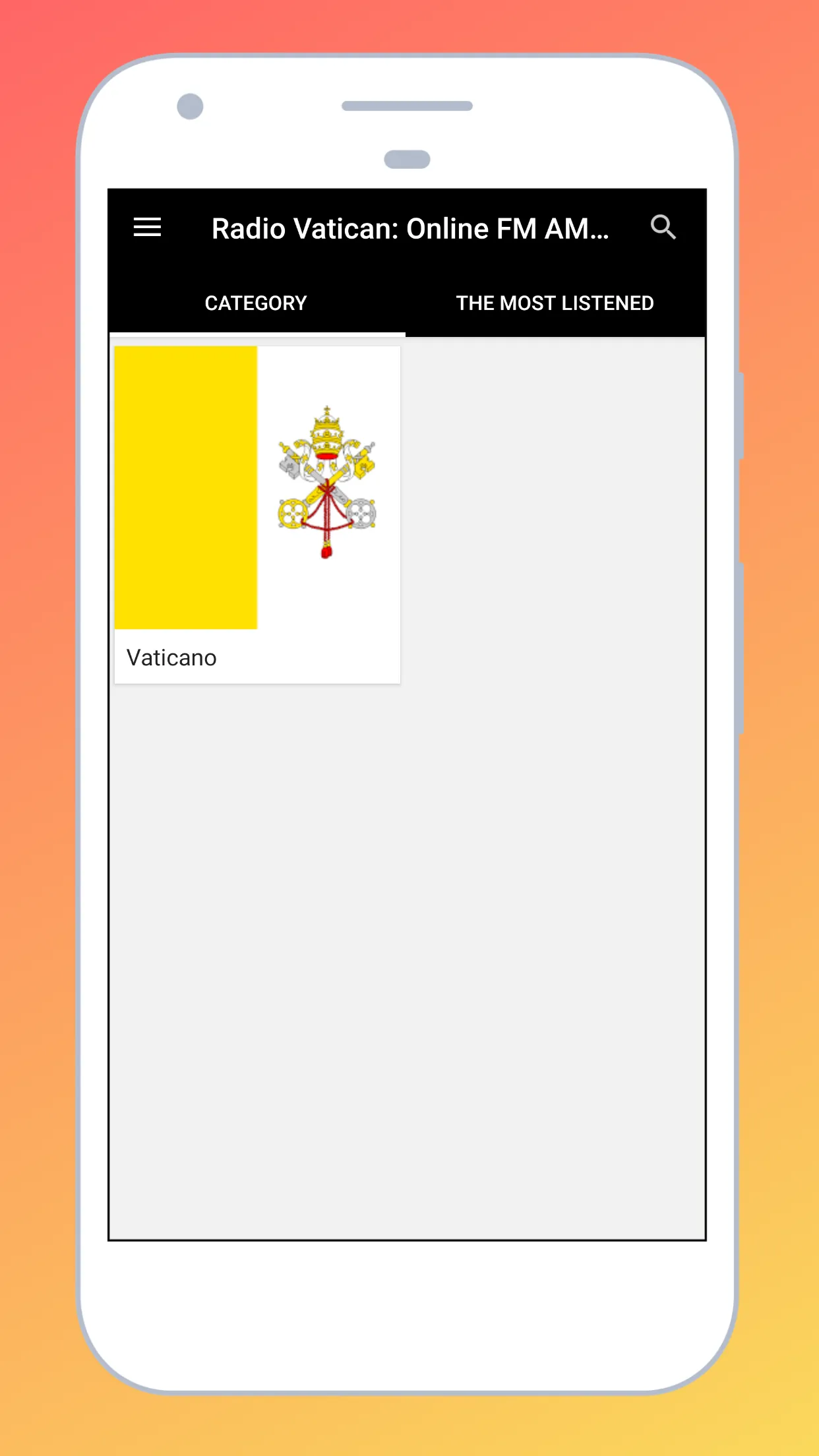 Radio Vatican City FM + Online | Indus Appstore | Screenshot