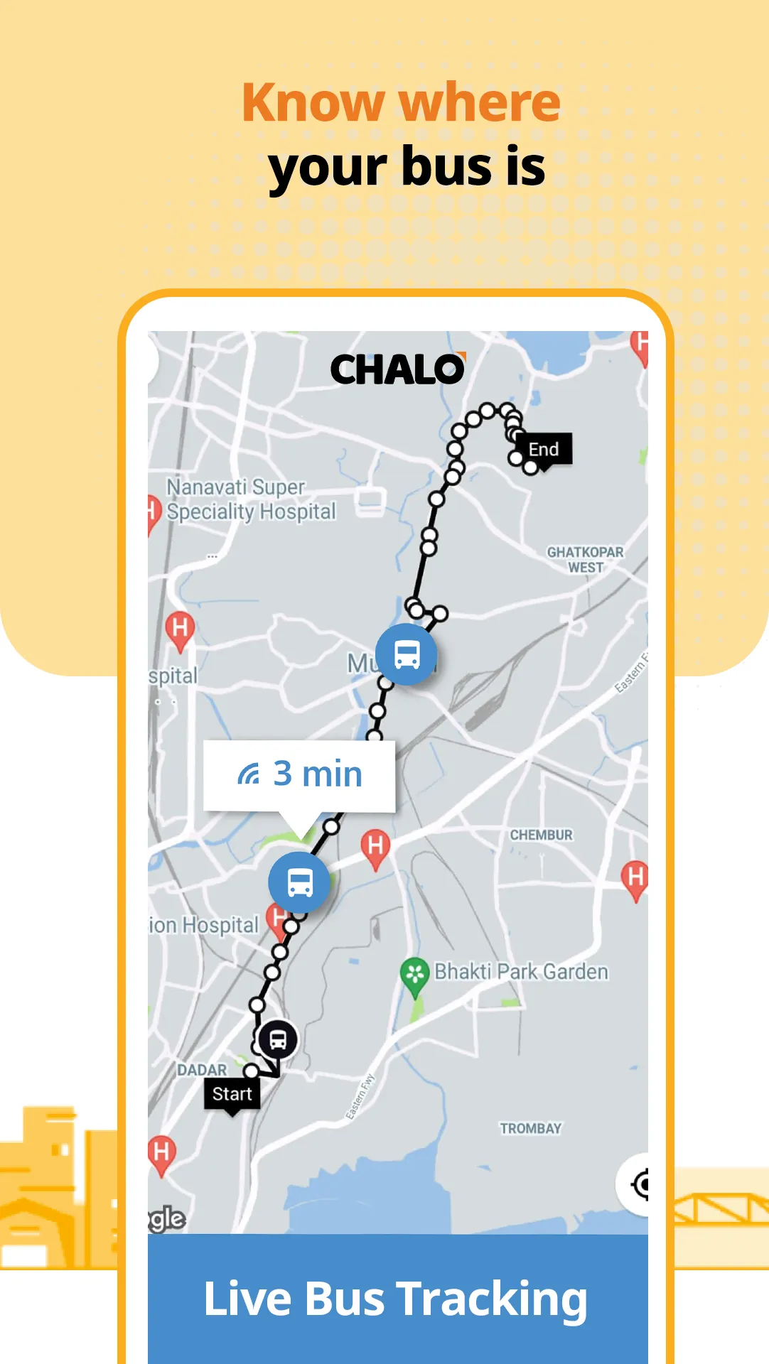 Chalo - Live Bus Tracking App | Indus Appstore | Screenshot
