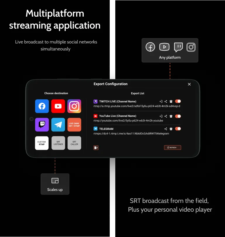 Omnistream Live Video Creator | Indus Appstore | Screenshot