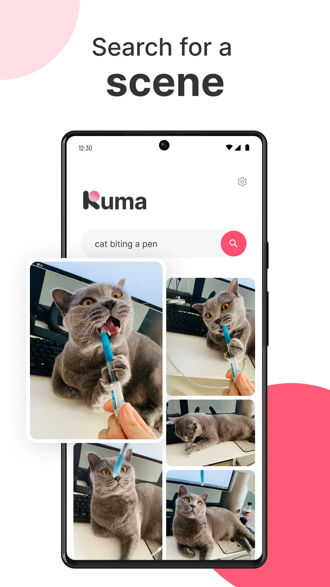 Kuma - Search photo by text | Indus Appstore | Screenshot