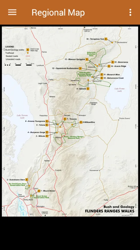 Flinders Ranges Walks | Indus Appstore | Screenshot