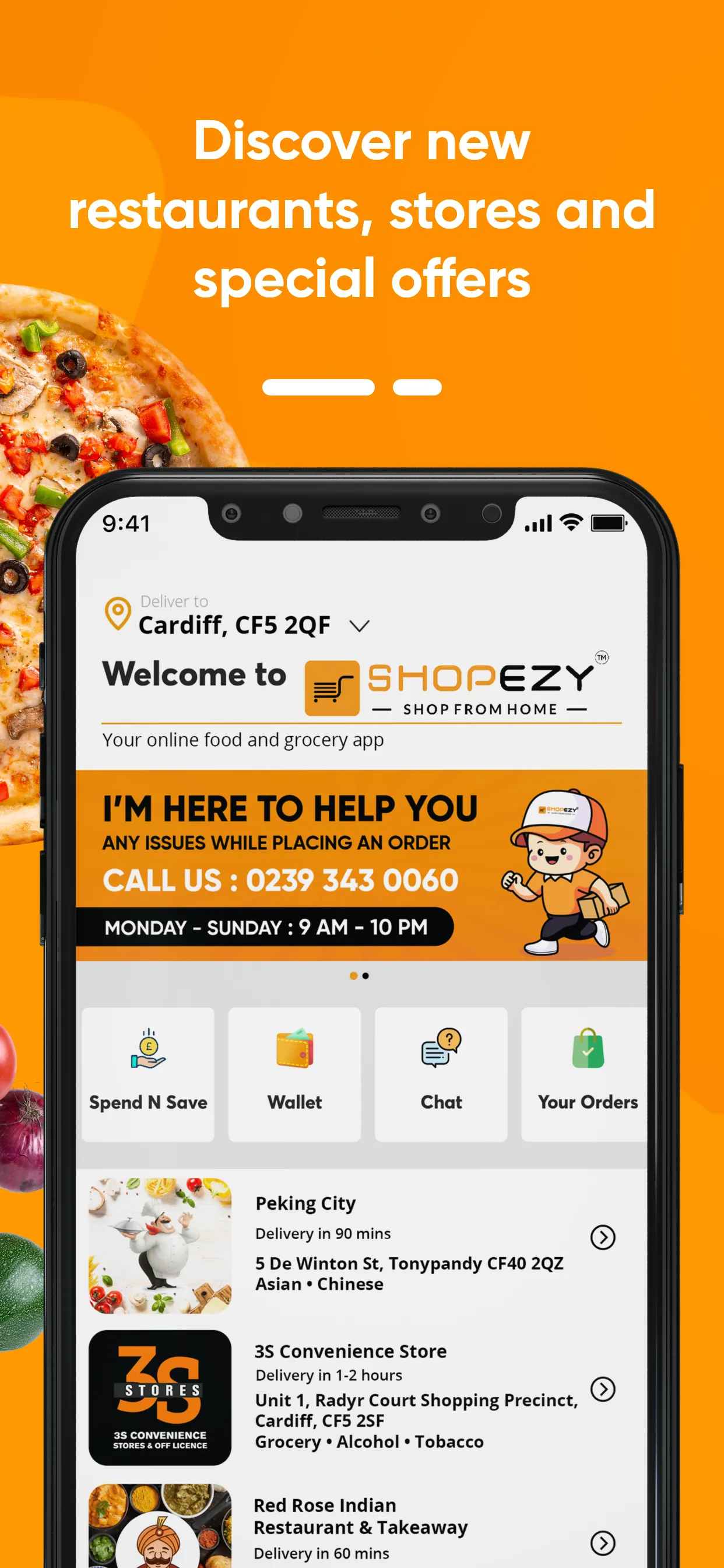 Shopezy - Food & Grocery App | Indus Appstore | Screenshot