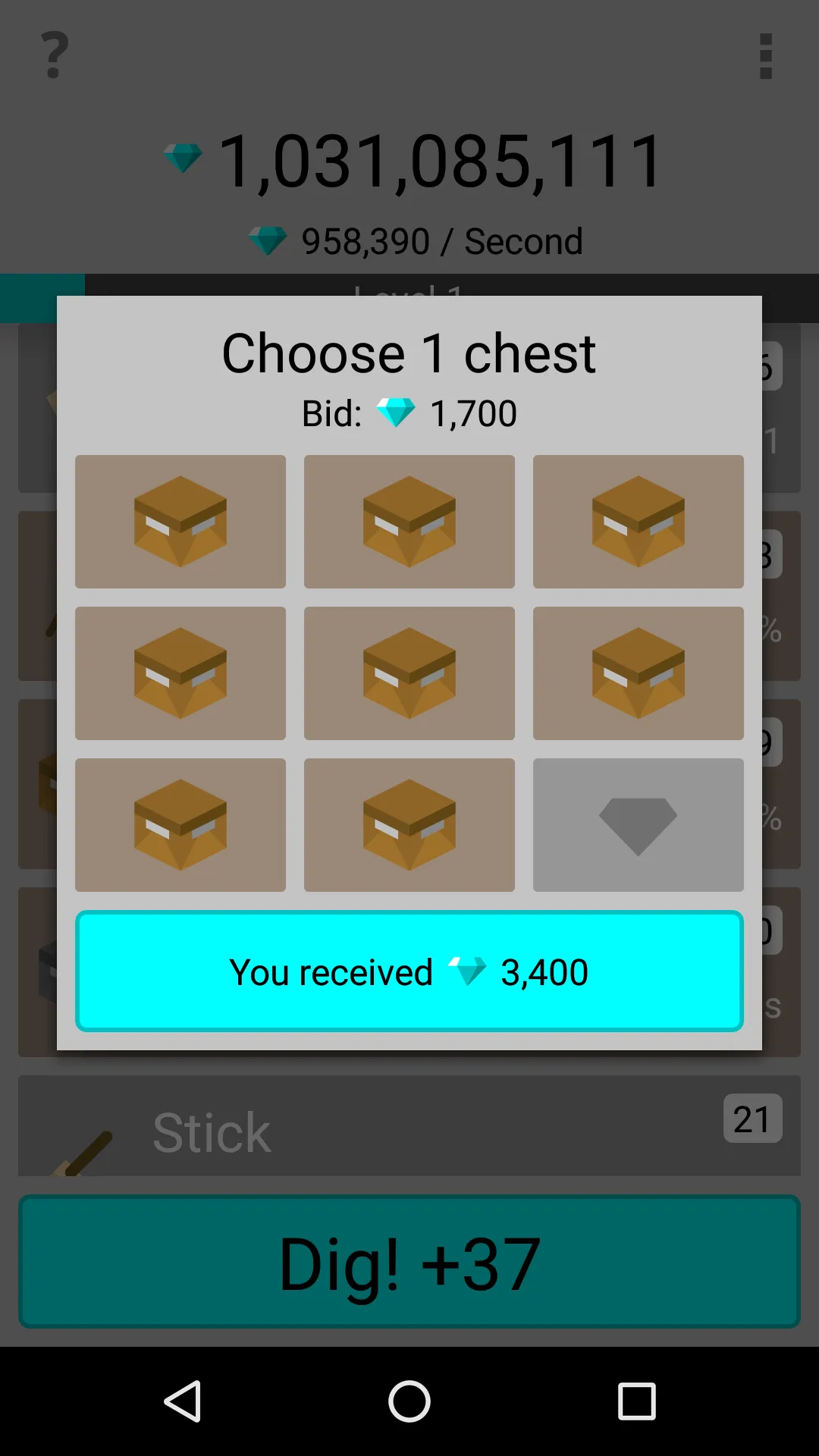 Diamond Clicker | Indus Appstore | Screenshot