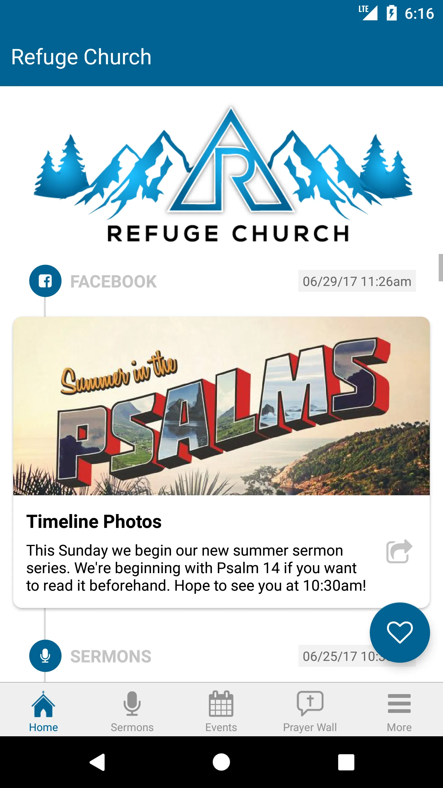 Refuge Church App | Indus Appstore | Screenshot