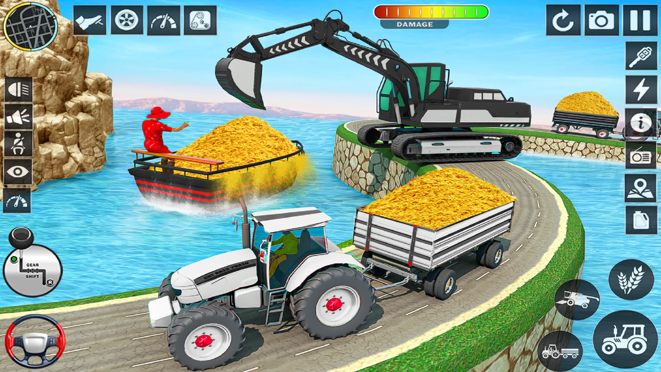 Big Tractor Farming Simulator | Indus Appstore | Screenshot