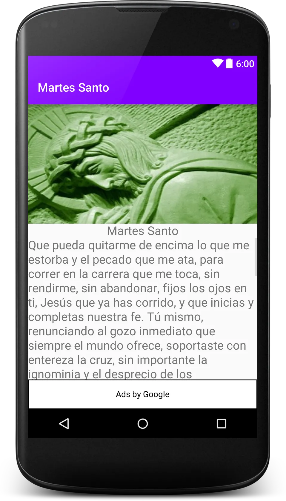 Oraciones Semana Santa | Indus Appstore | Screenshot