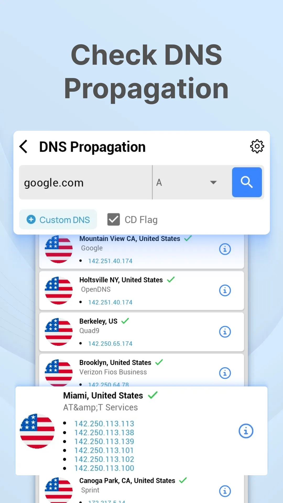 DNS Checker - Network Tools | Indus Appstore | Screenshot