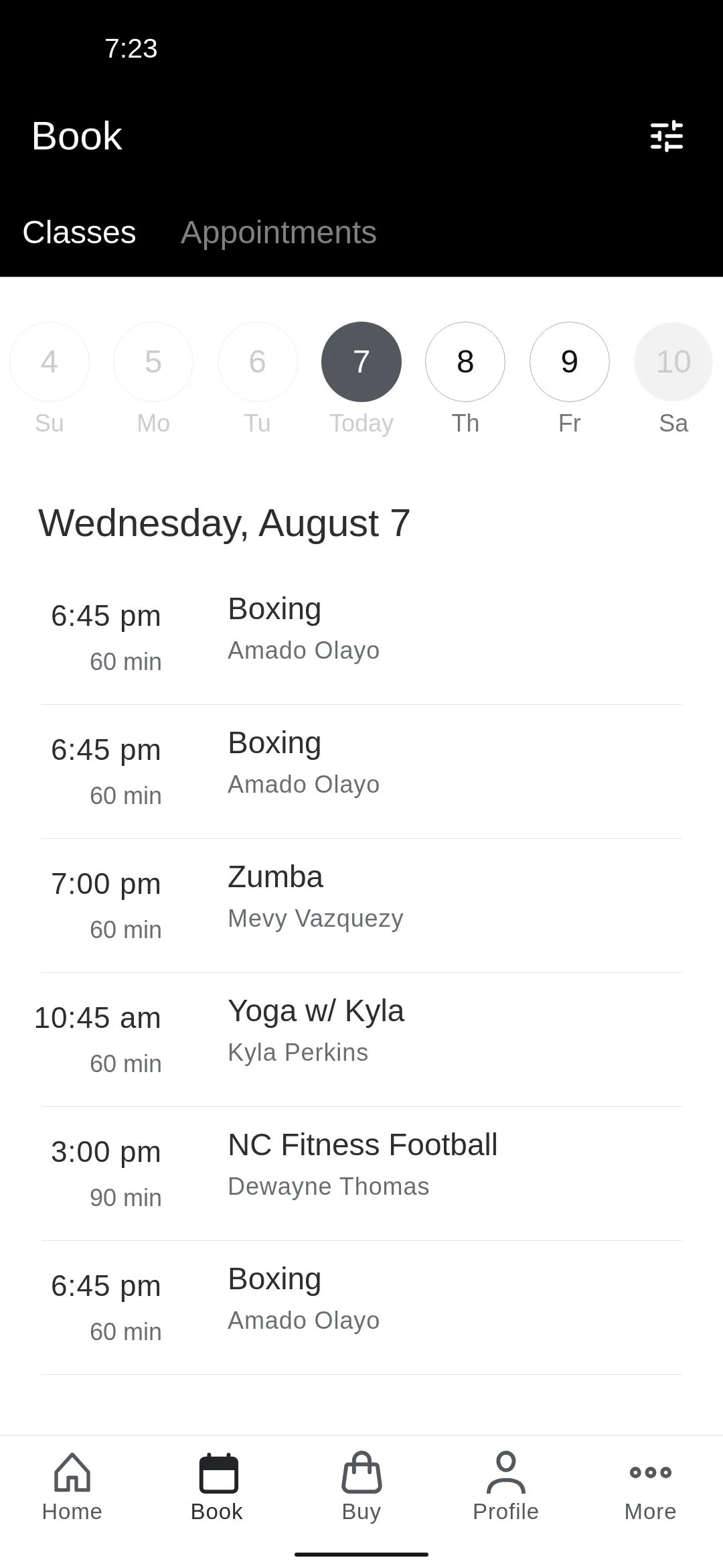 NC Fitness Club | Indus Appstore | Screenshot