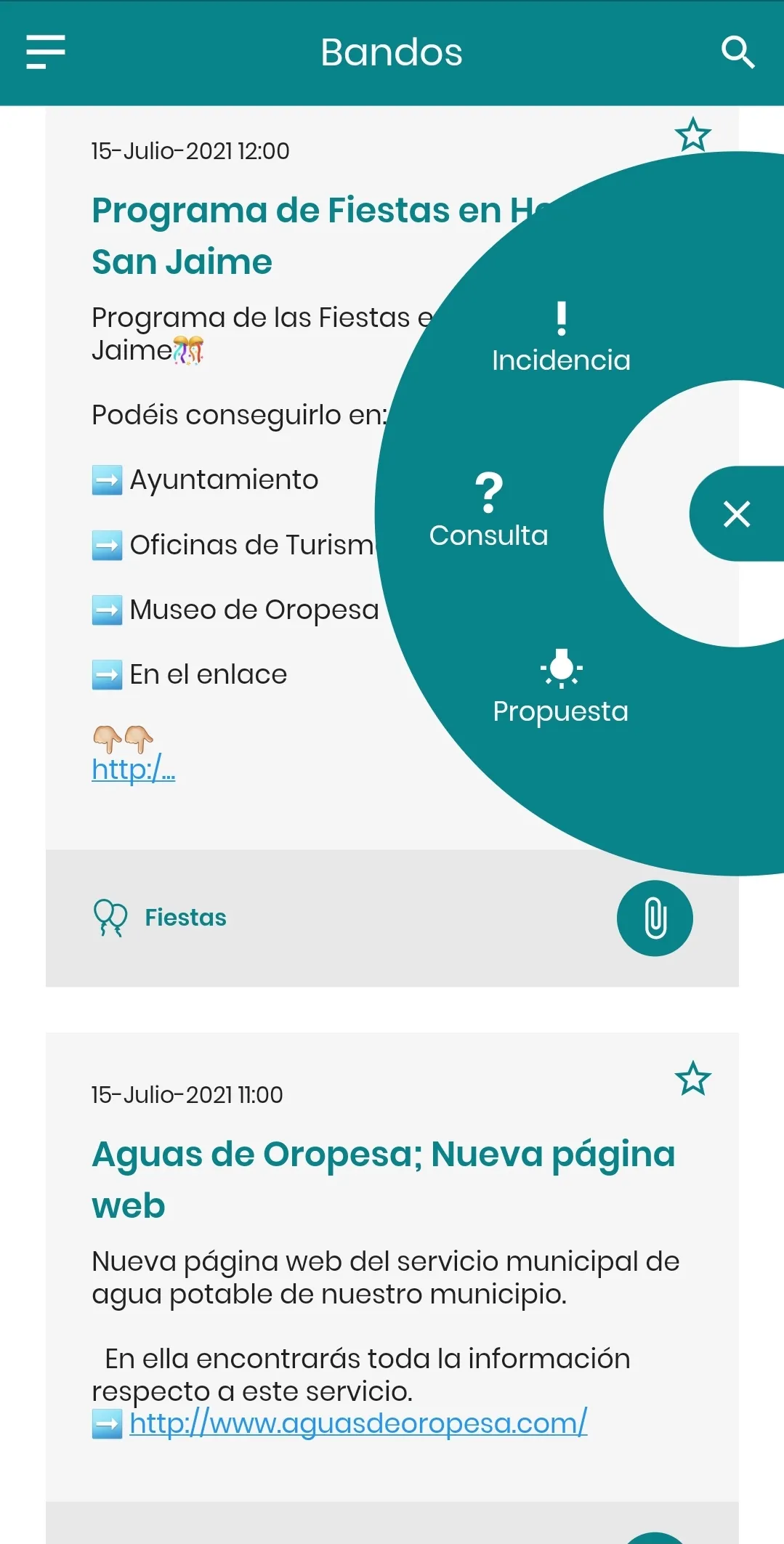 Oropesa del Mar Informa | Indus Appstore | Screenshot