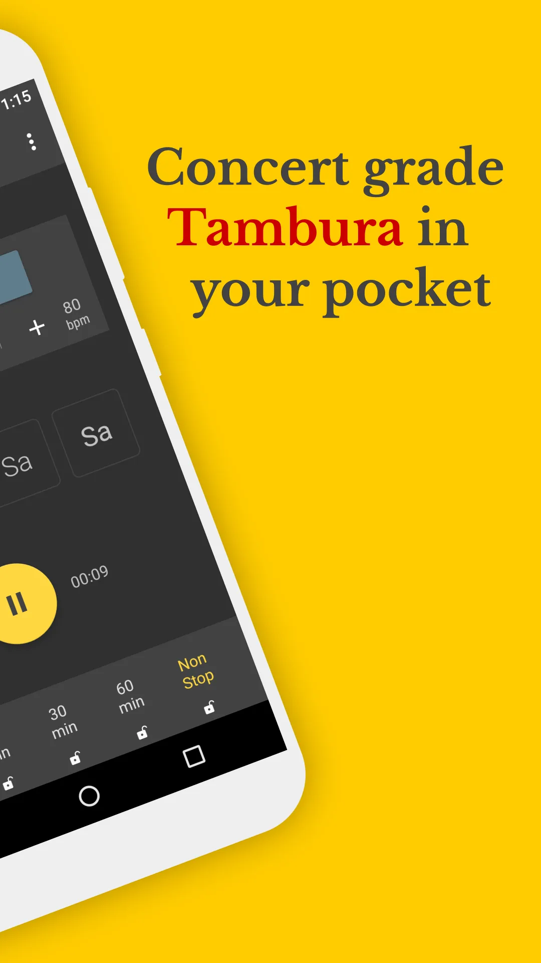 Pocket Shruti Box: Tambura | Indus Appstore | Screenshot