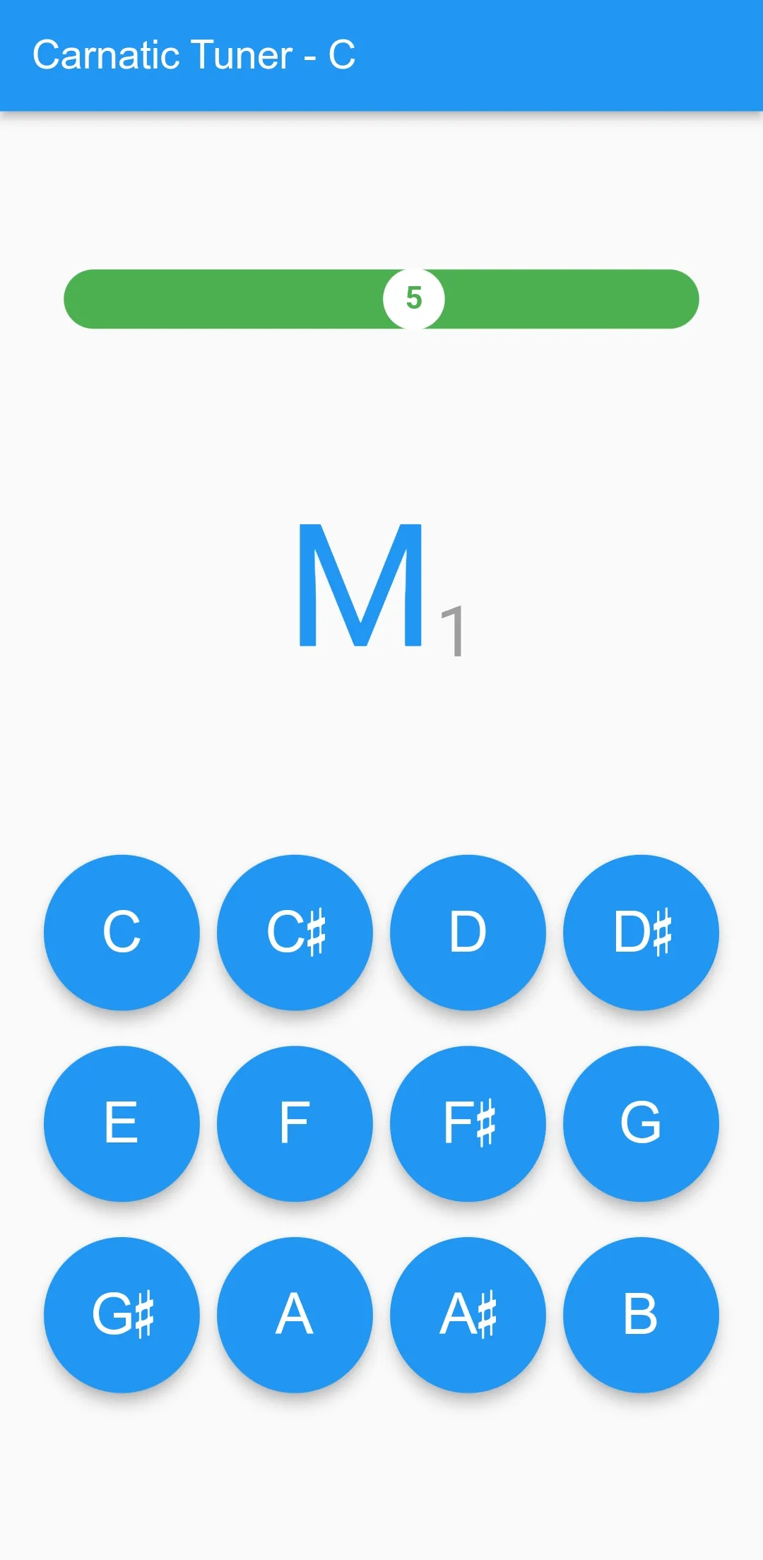 Carnatic Tuner | Indus Appstore | Screenshot