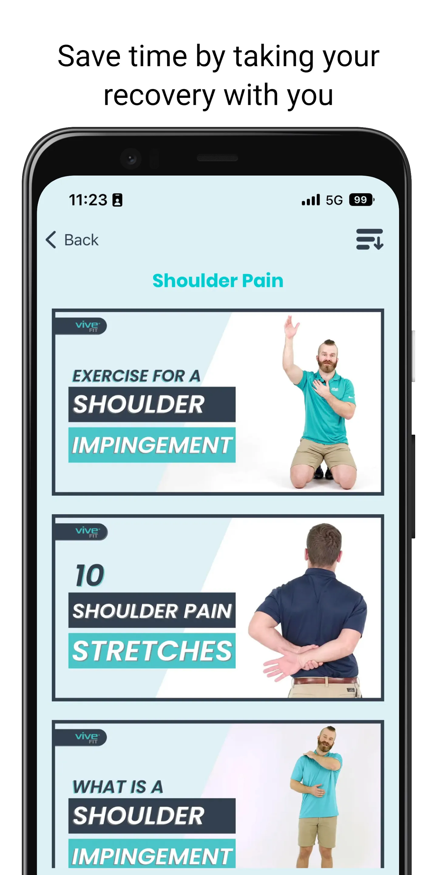 Vive Fit: Exercise and Rehab | Indus Appstore | Screenshot