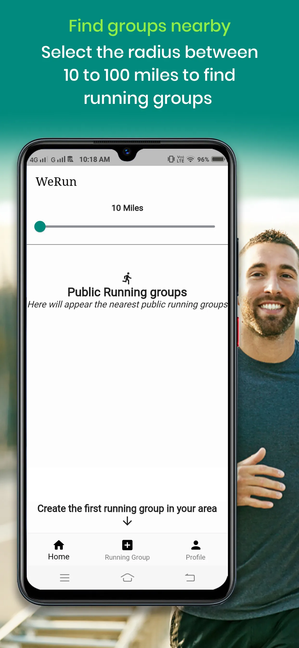 WeRun - Join a running group | Indus Appstore | Screenshot