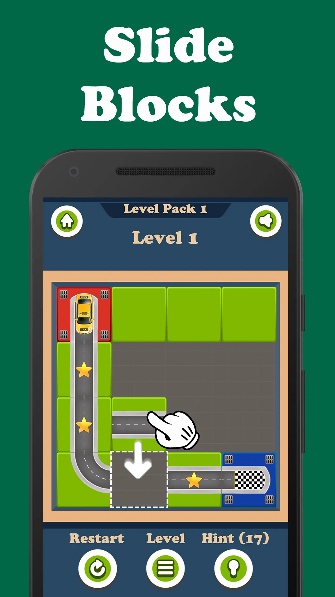 Unblock Taxi Slide Tile Puzzle | Indus Appstore | Screenshot