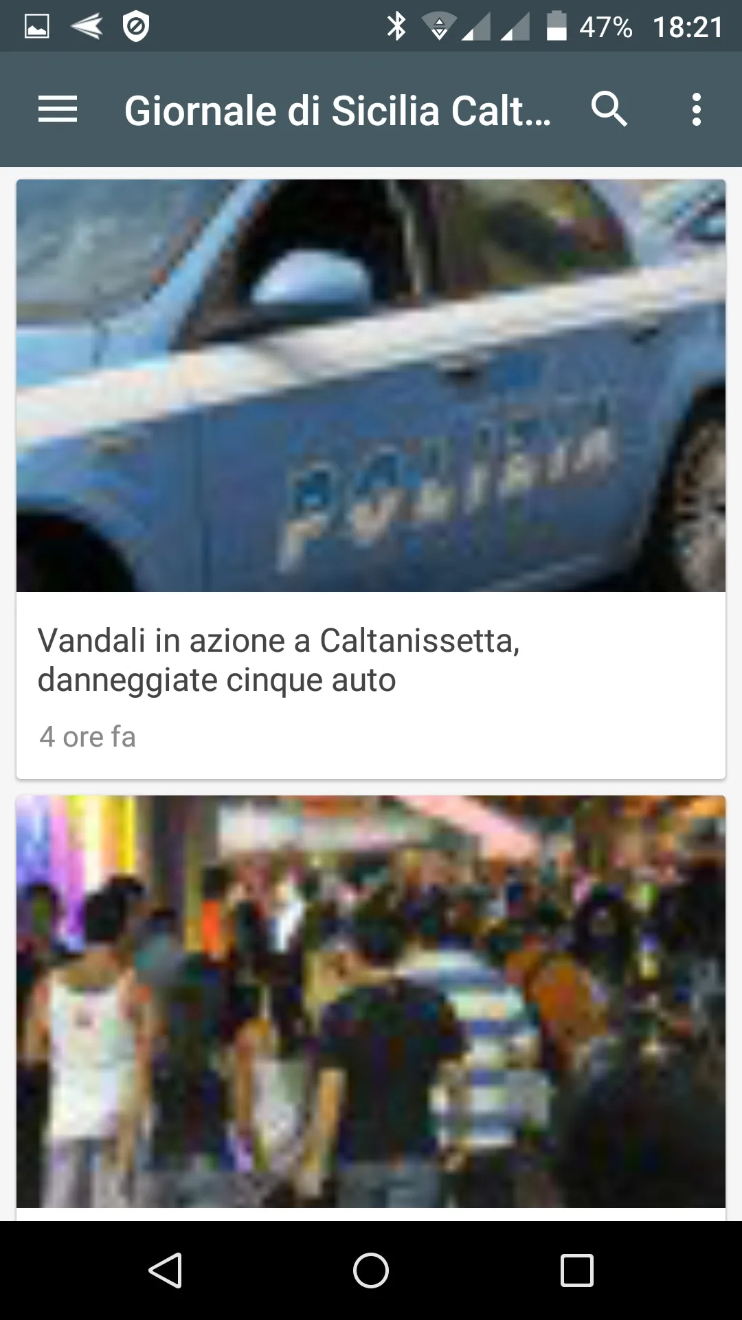 Caltanissetta notizie locali | Indus Appstore | Screenshot