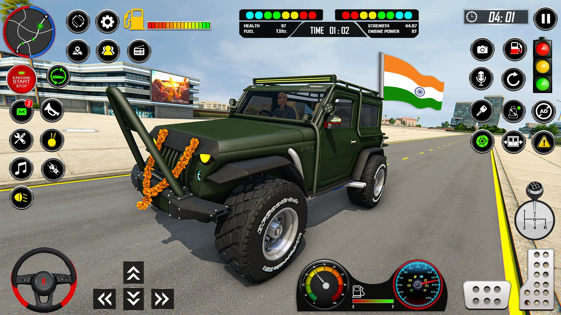 Indian Bike and Car Game 3D | Indus Appstore | Screenshot