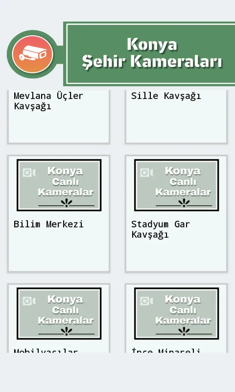 Konya Şehir Kameraları | Indus Appstore | Screenshot