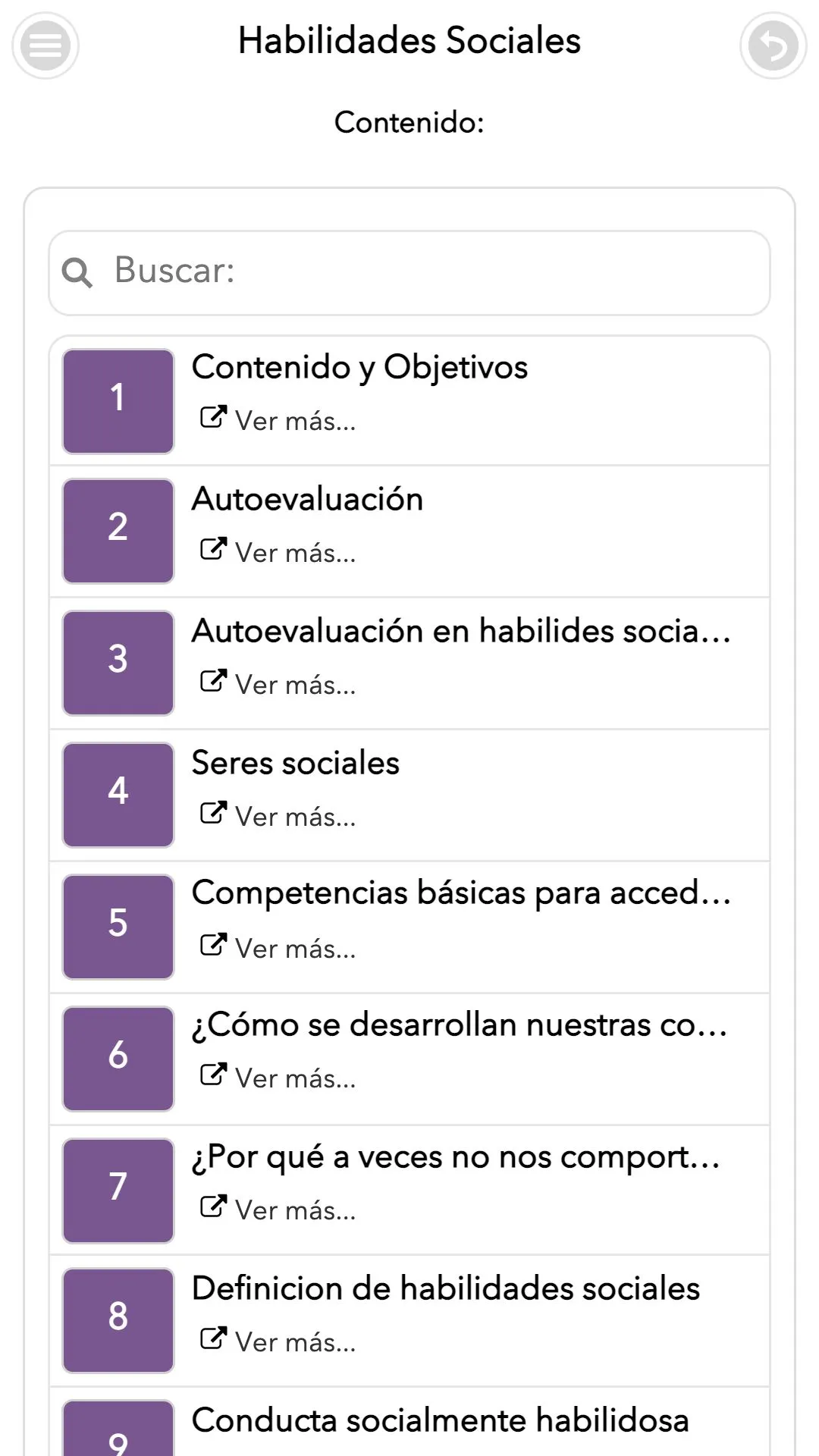 Habilidades Sociales | Indus Appstore | Screenshot