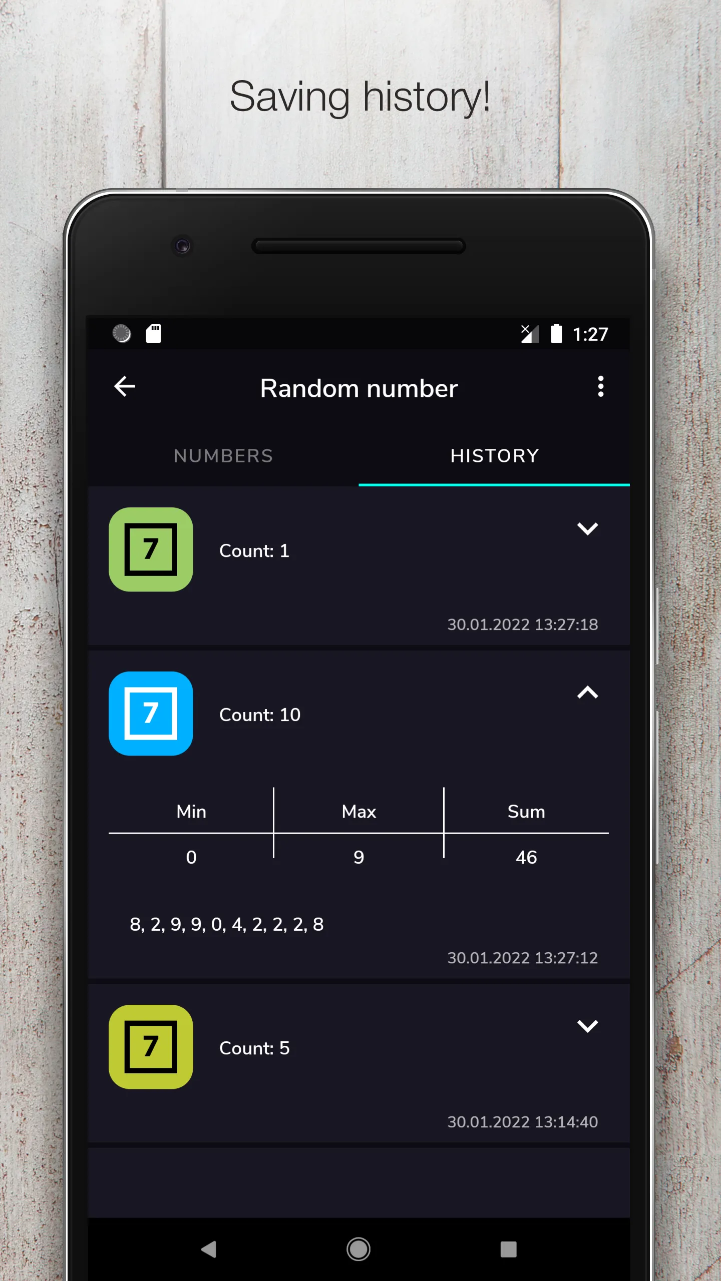 Random Generator | Indus Appstore | Screenshot