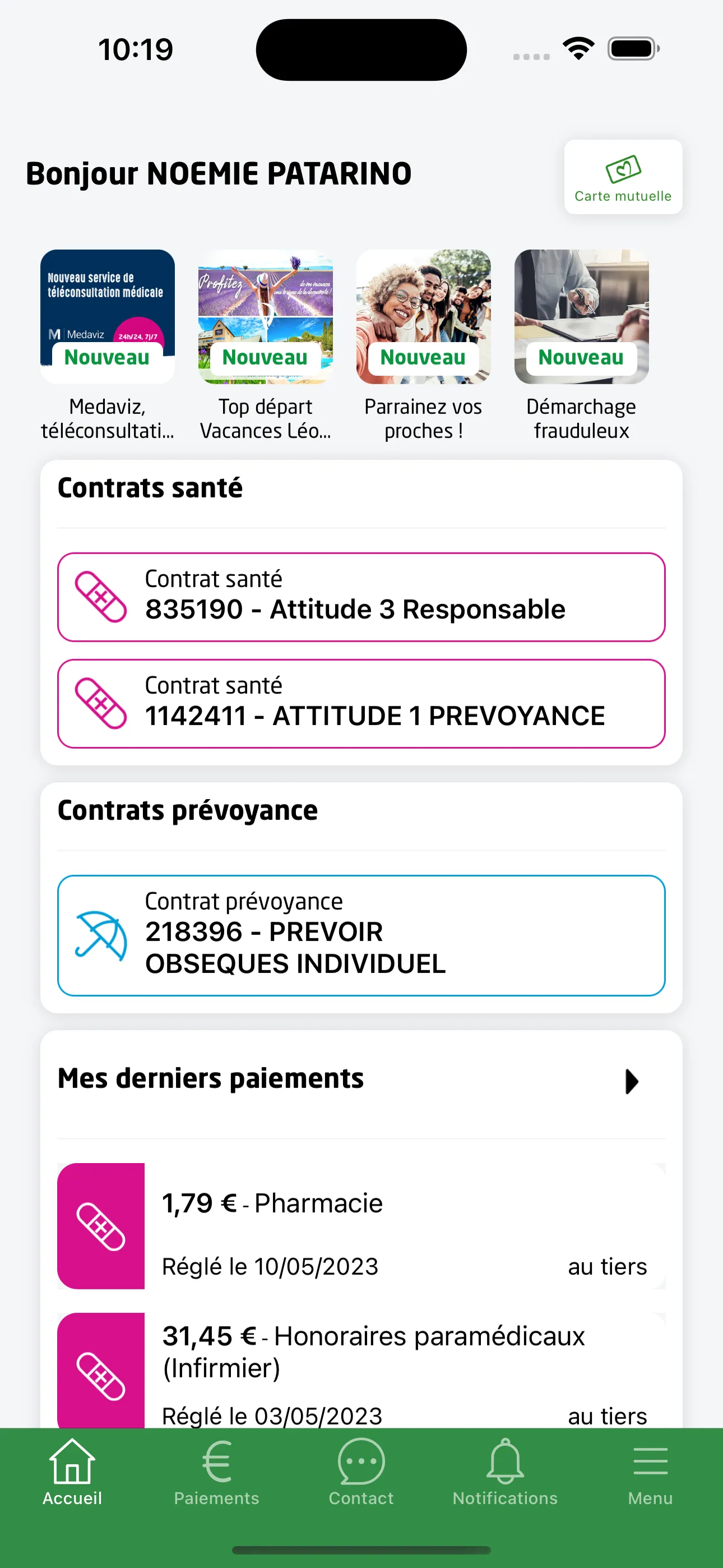 Solimut Mutuelle de France | Indus Appstore | Screenshot