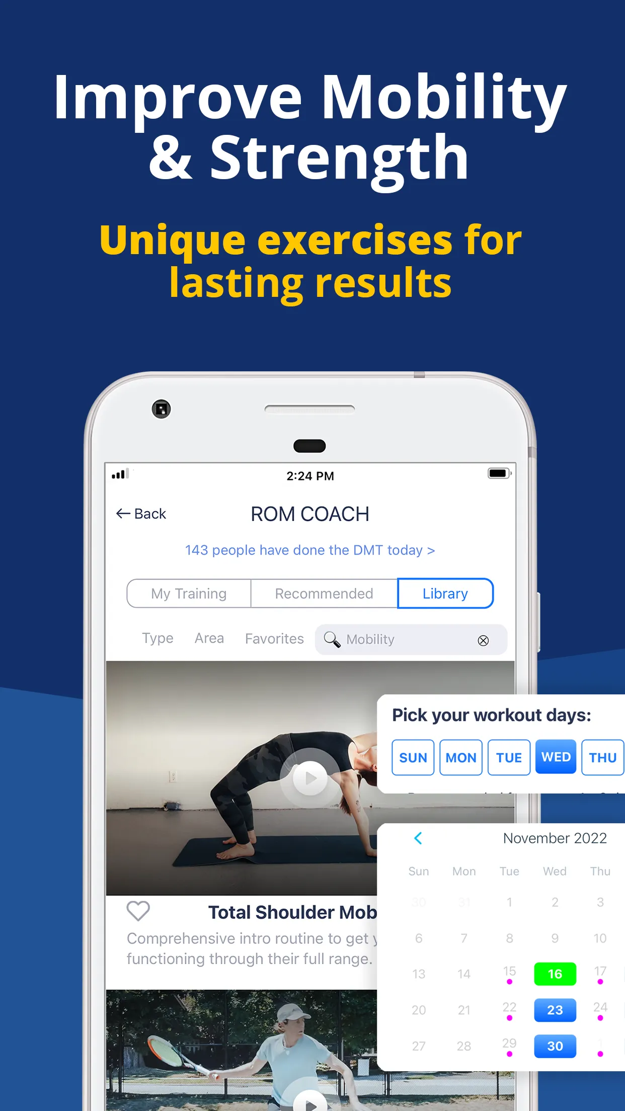 ROM Coach (Mobility Workouts) | Indus Appstore | Screenshot